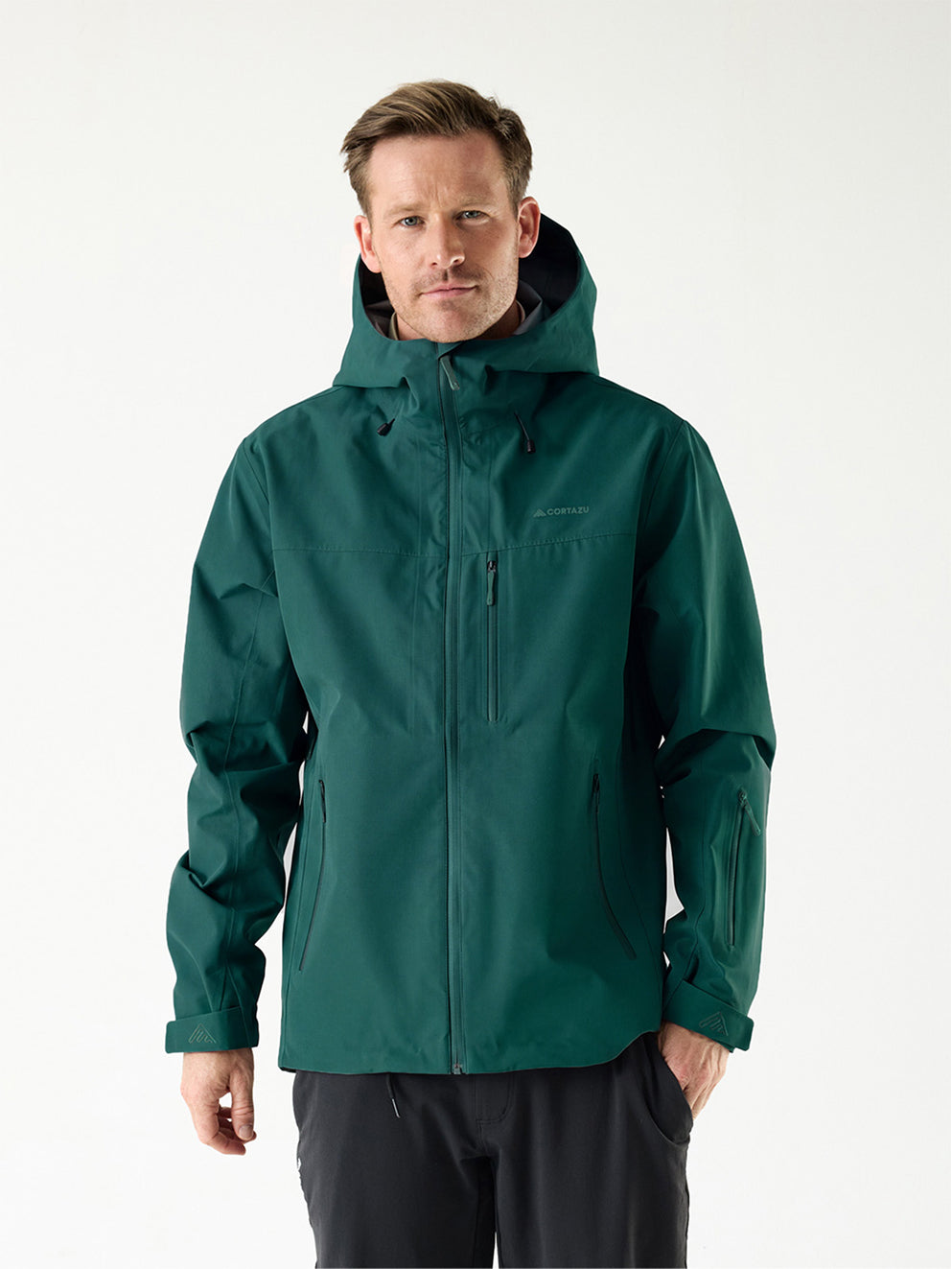 Alpine Shell Jacket Forest Green | Men