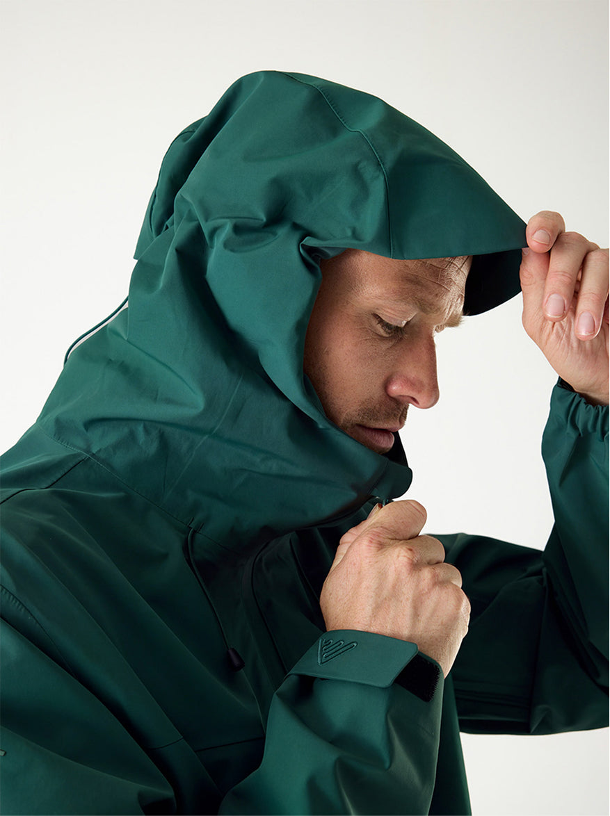 Alpine Shell Jacket Forest Green | Men