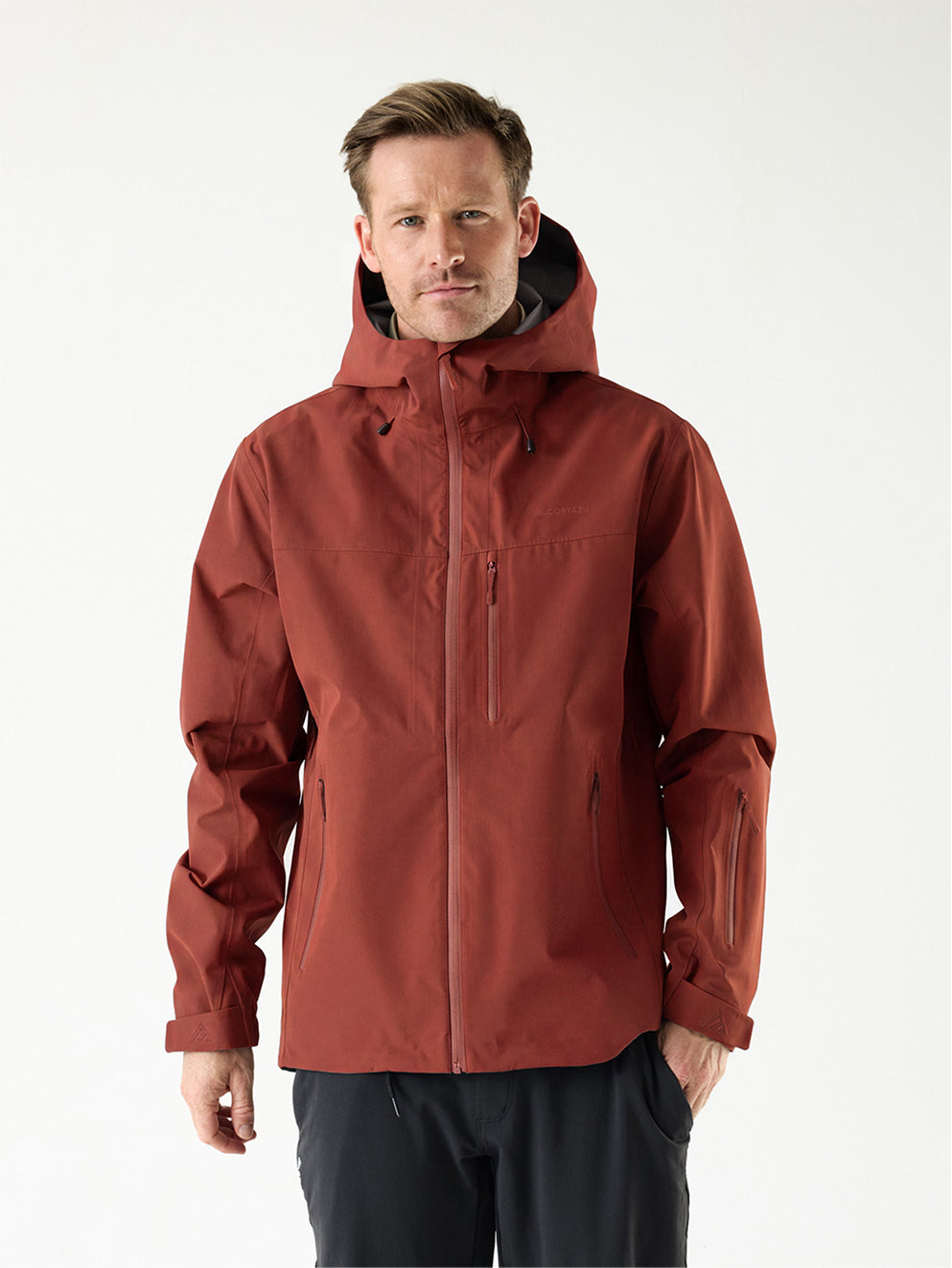 Alpine Shell Jacket Russet Red | Men