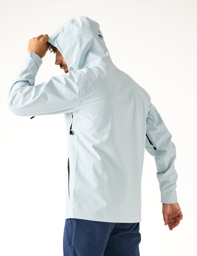 AR Hardshell Jacket Pale Green | Men – Cortazu