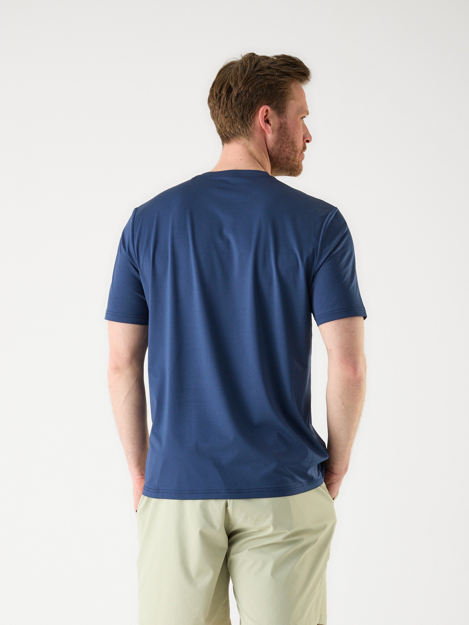 AR Active T-Shirt Dark Blue | Men