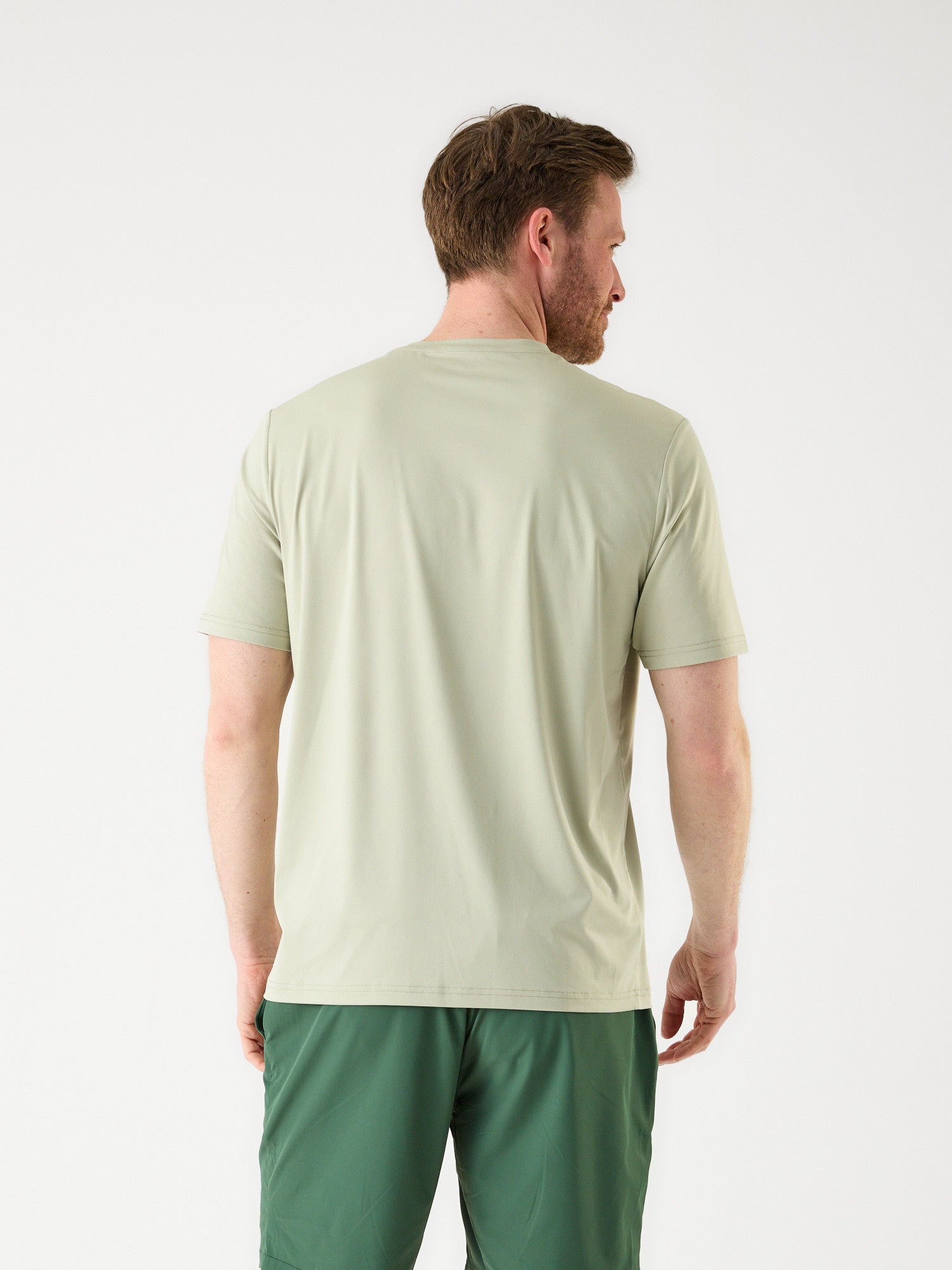 AR Active T-Shirt Khaki | Men