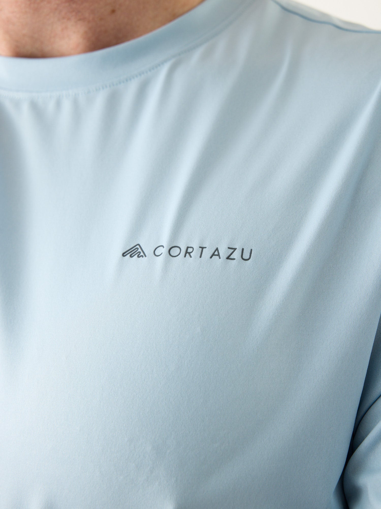 AR Active T-shirt Lichtblauw | Heren