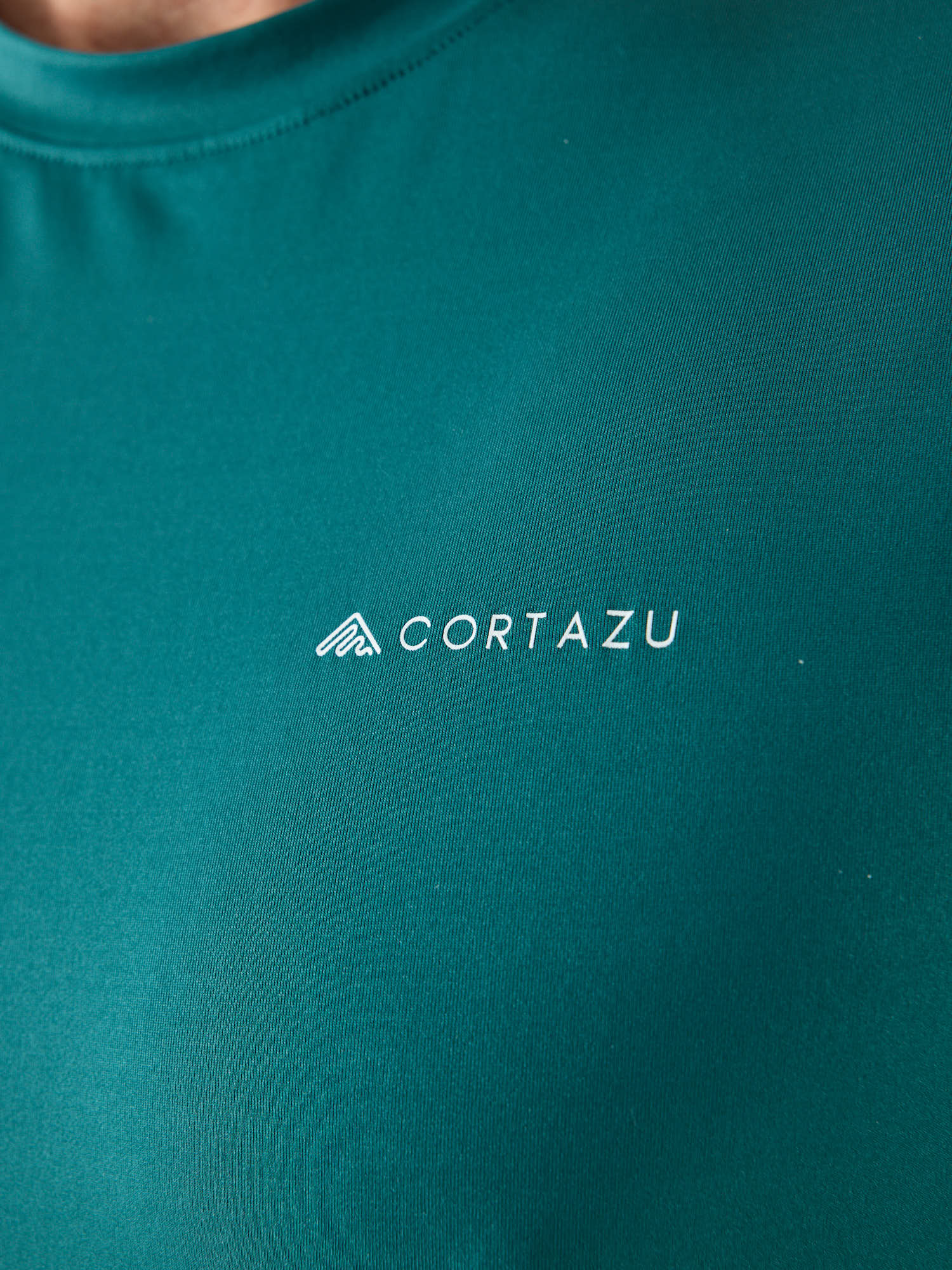 AR Active T-shirt Teal | Heren