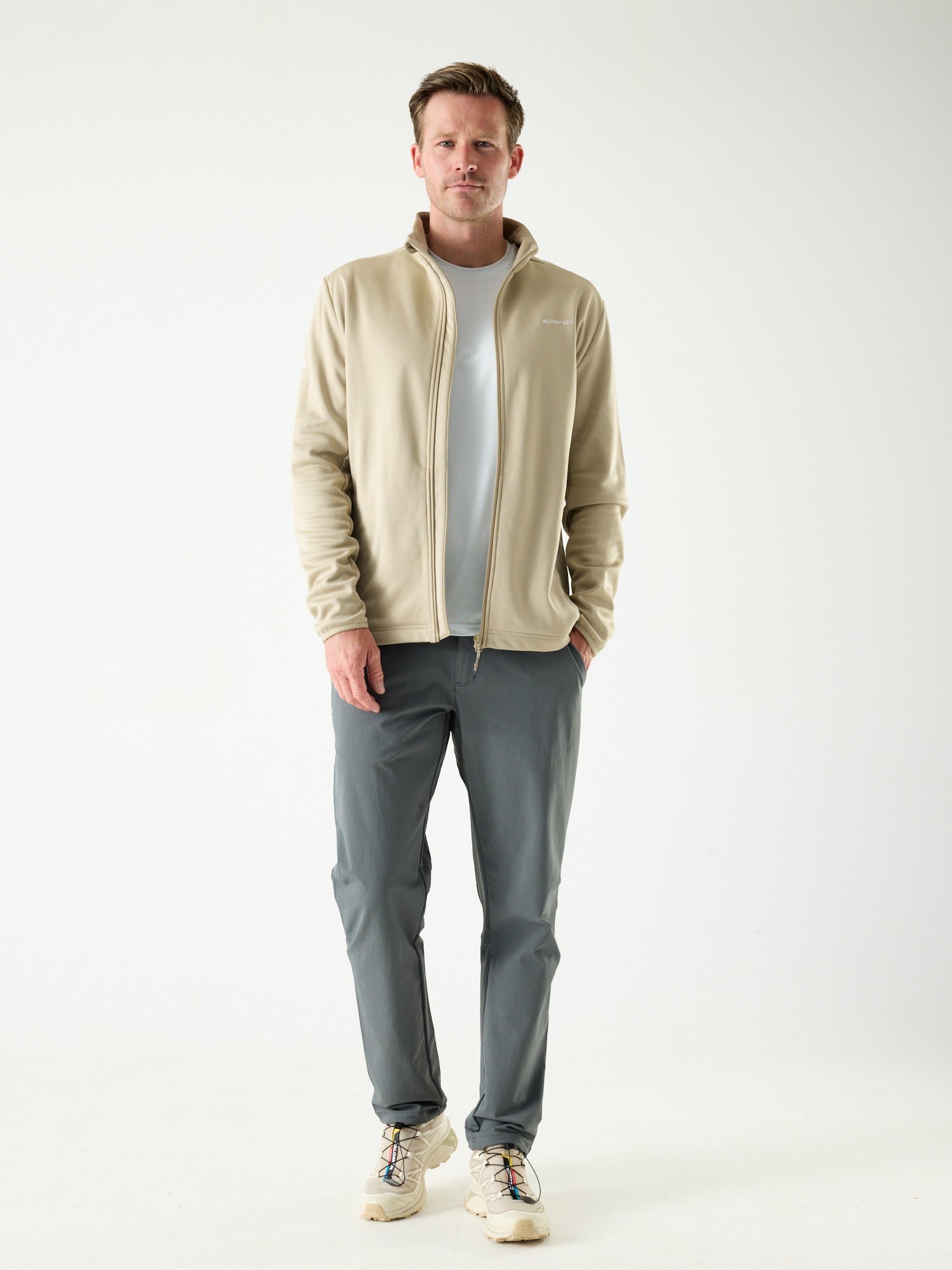 AR Fleece 9M Beige | Men