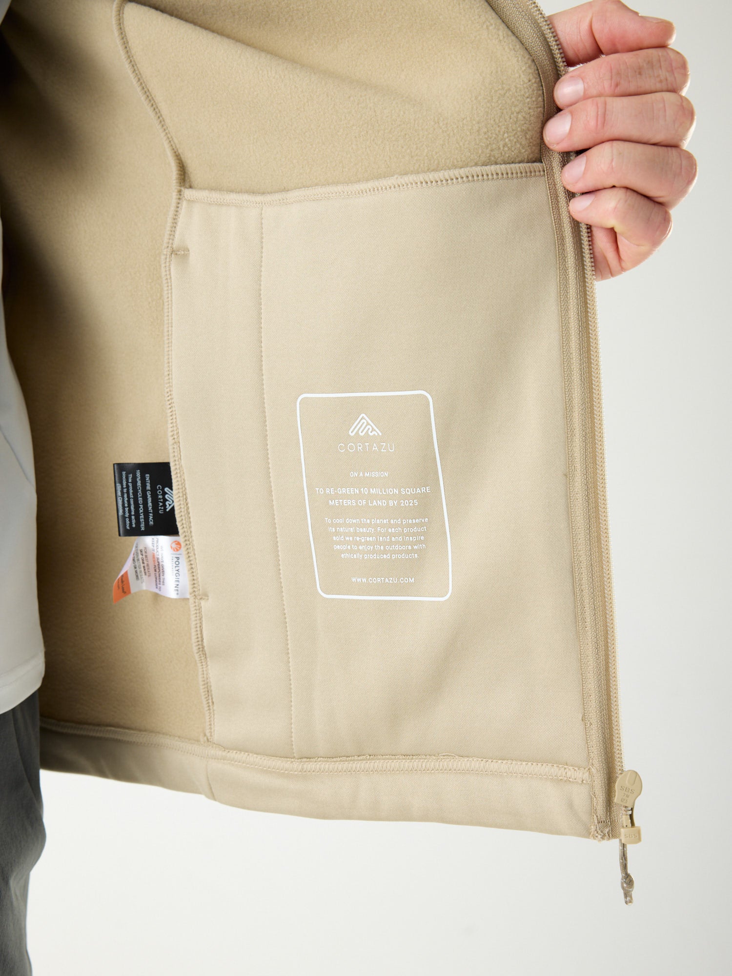 AR Fleece 9M Beige | Men
