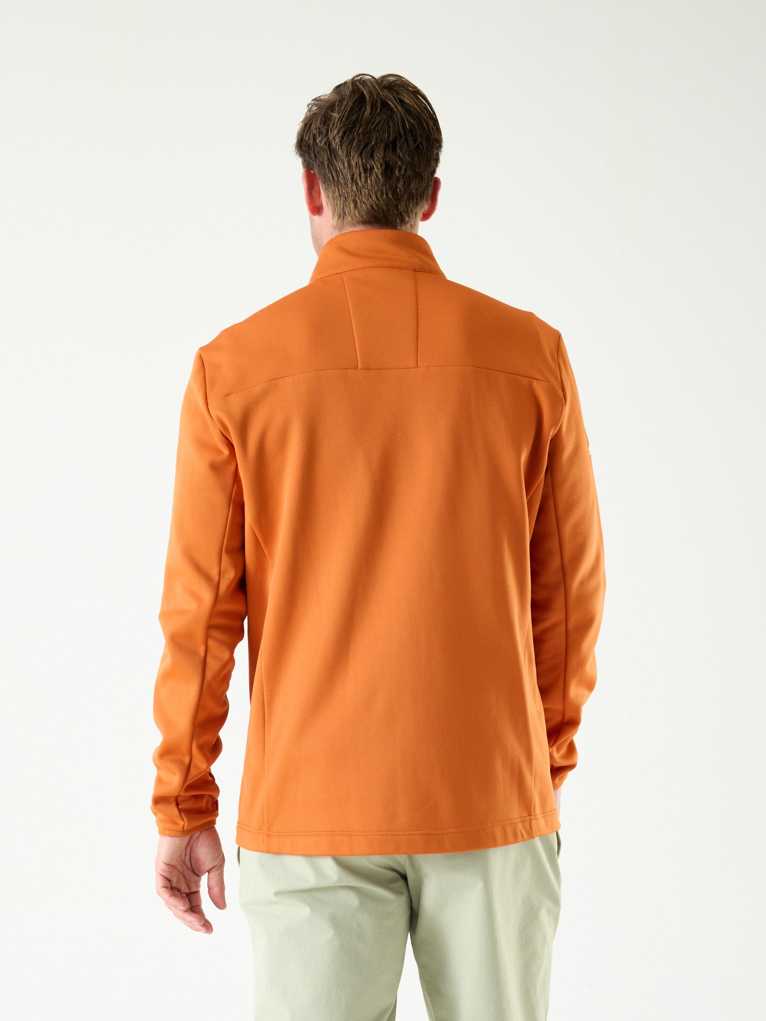 AR Fleece 9M Verbrand Oranje | Heren