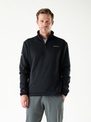 AR Fleece Half-Zip 10M Zwart | Heren 