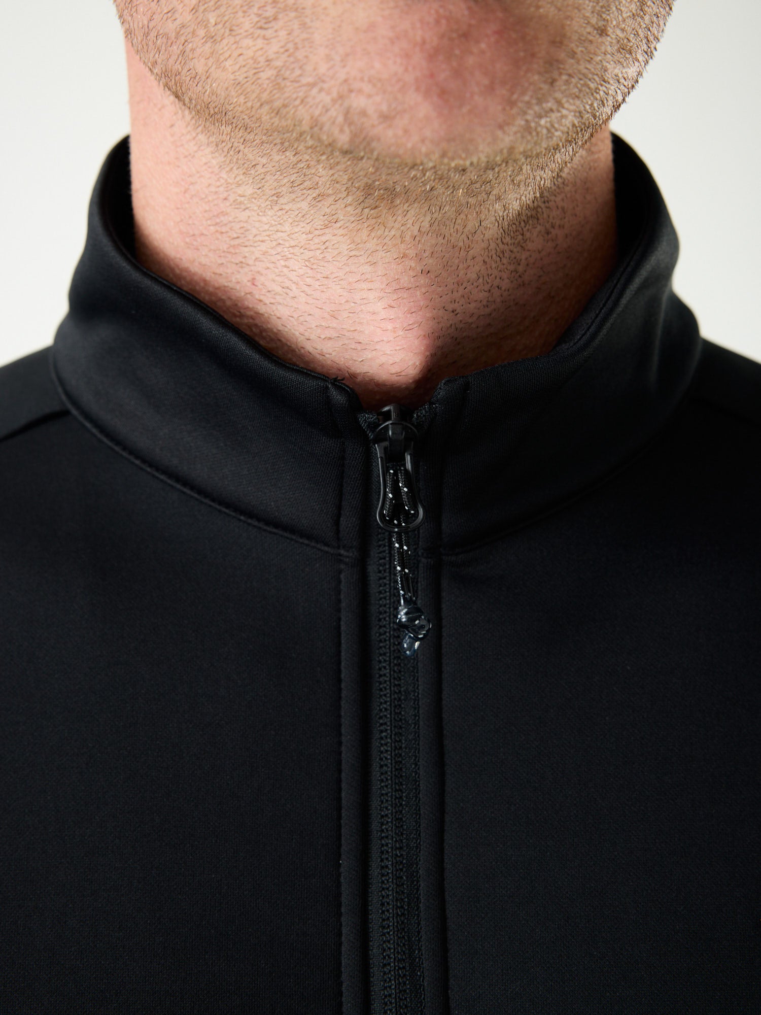 AR Fleece Half-Zip 10M Zwart | Heren 