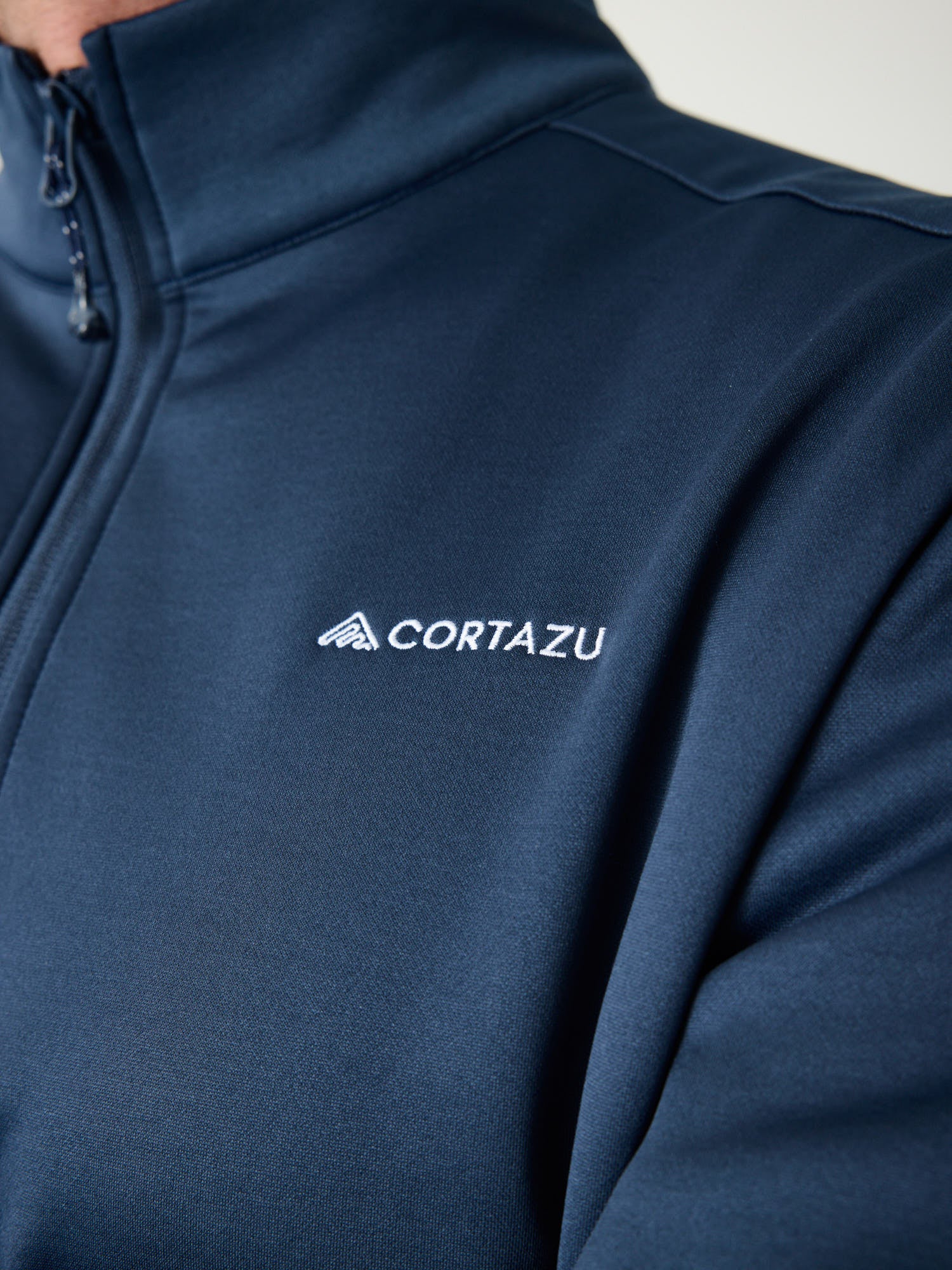 AR Fleece Half-Zip 10M Donkerblauw | Heren