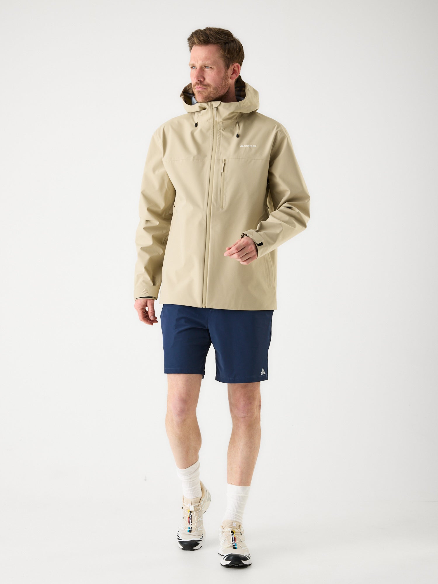 AR Hardshell Jas Beige | Heren