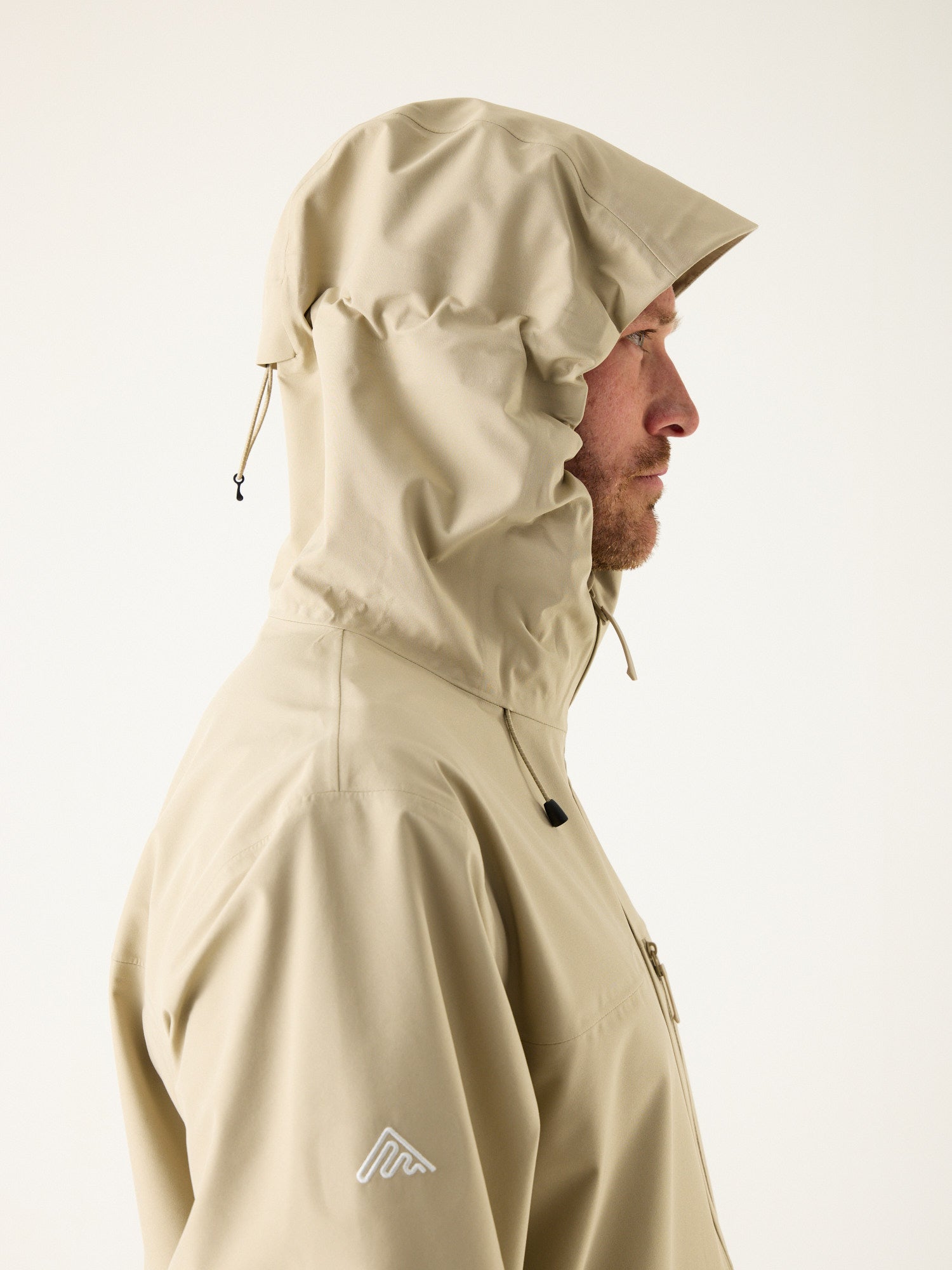 AR Hardshell Jas Beige | Heren
