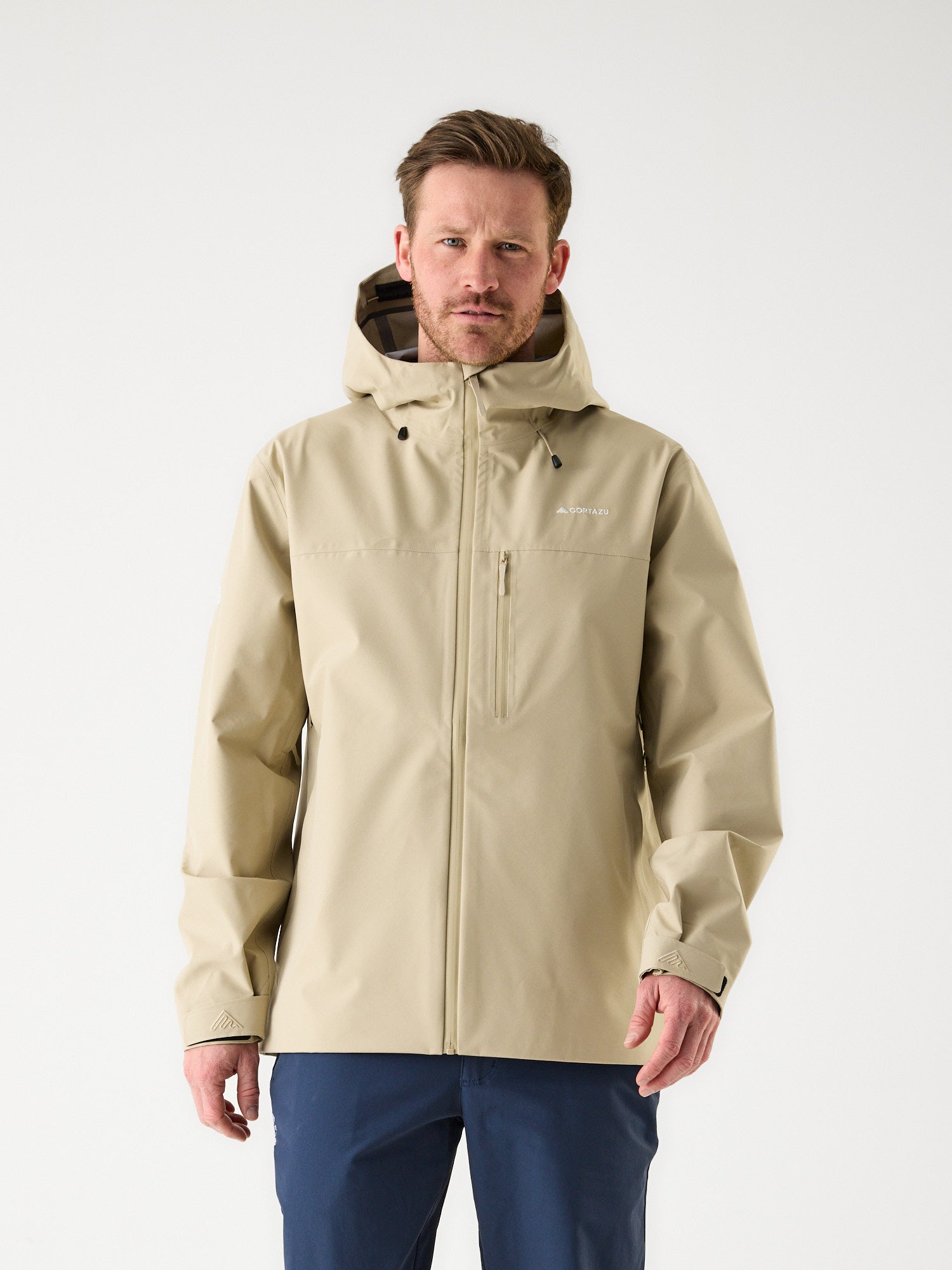 AR Hardshell Jacket Beige | Men