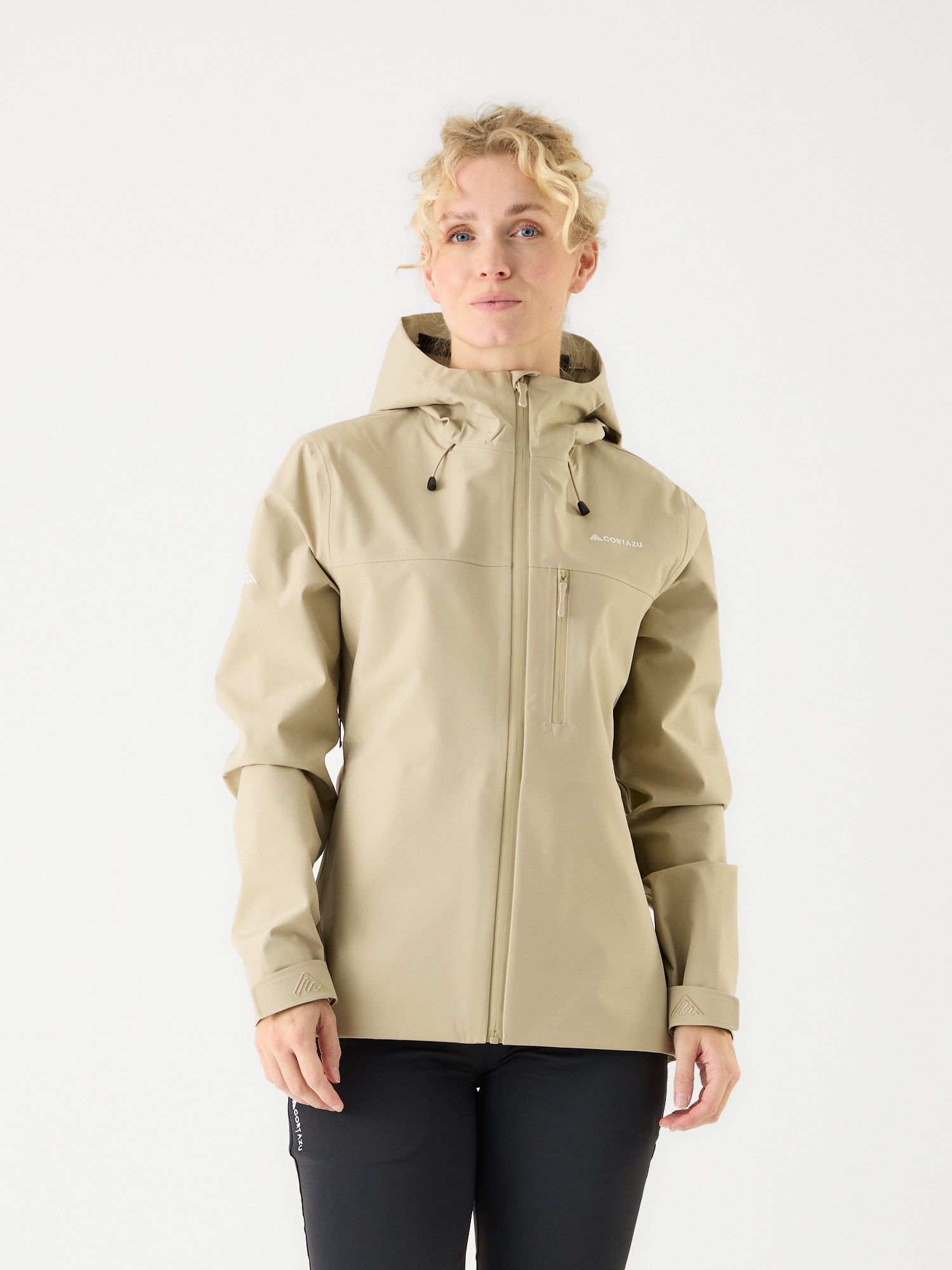 AR Hardshell Jack Beige | Dames