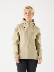 AR Hardshell Jack Beige | Dames
