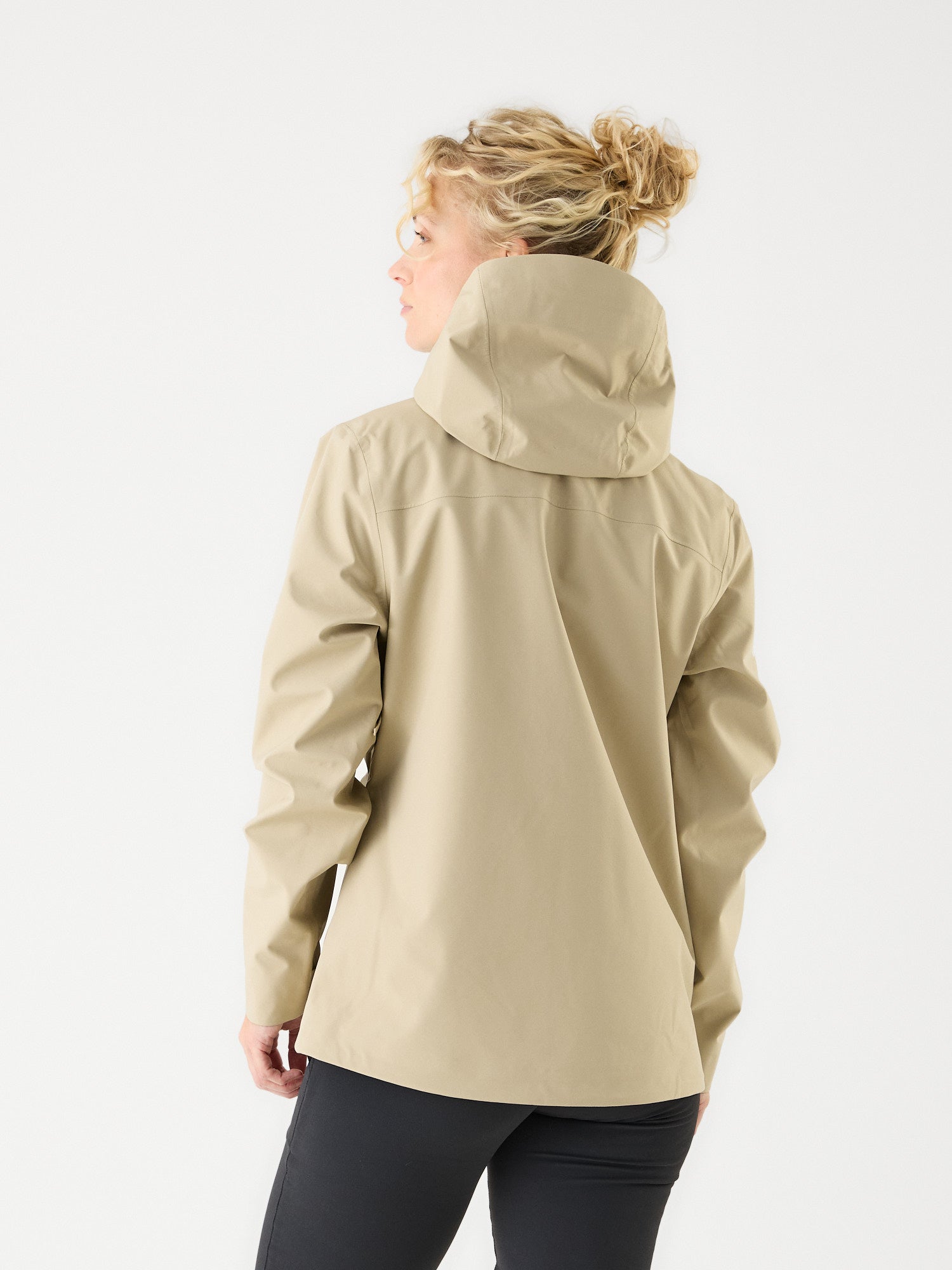 AR Hardshell Jack Beige | Dames