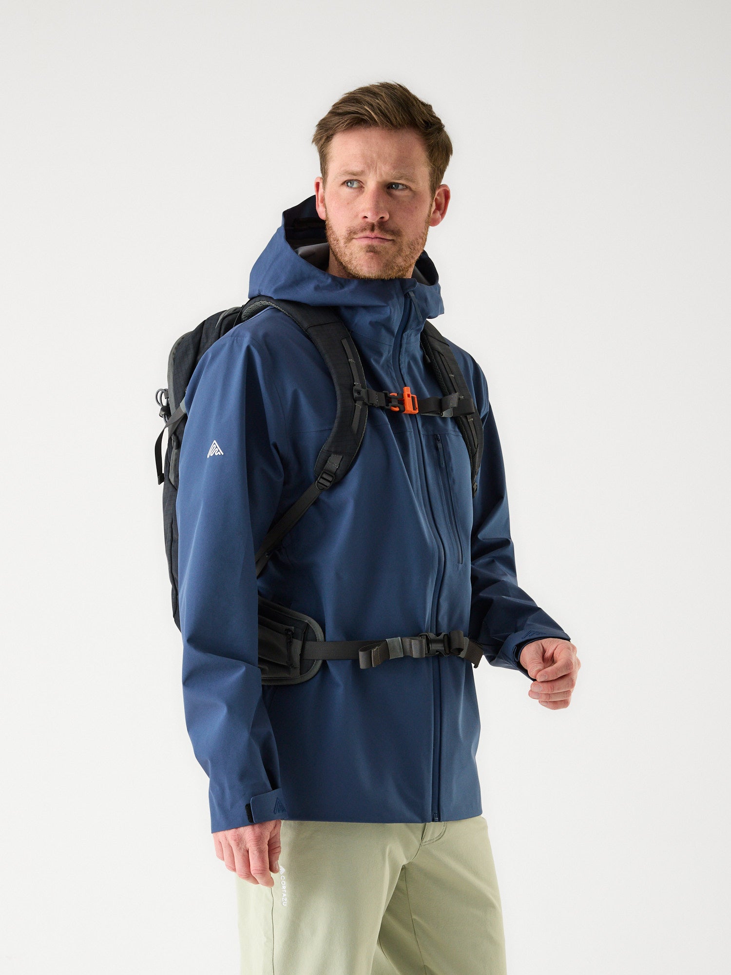 AR Hardshell Jack Donkerblauw | Heren 
