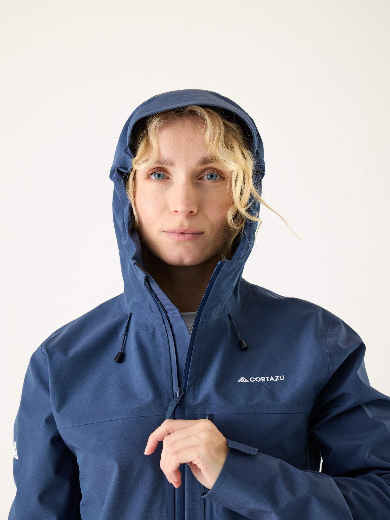 AR Hardshell Jas Donkerblauw | Dames