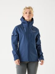 AR Hardshell Jas Donkerblauw | Dames