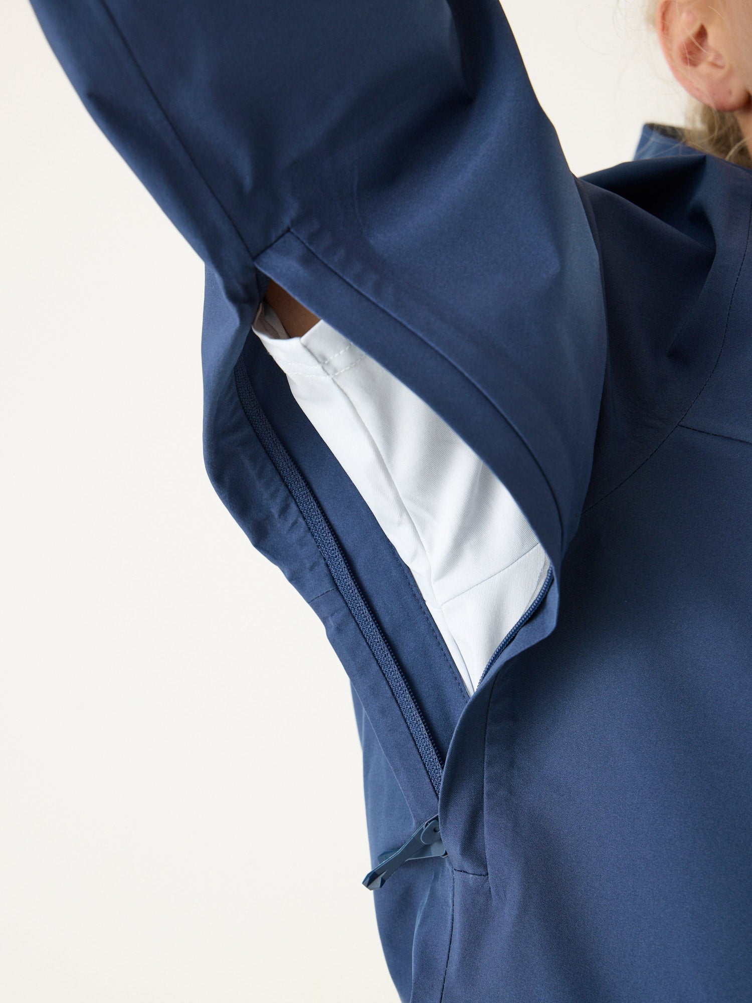 AR Hardshell Jas Donkerblauw | Dames