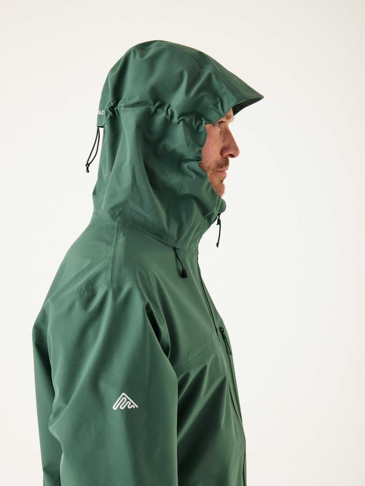 AR Hardshell Jack Donkergroen | Heren