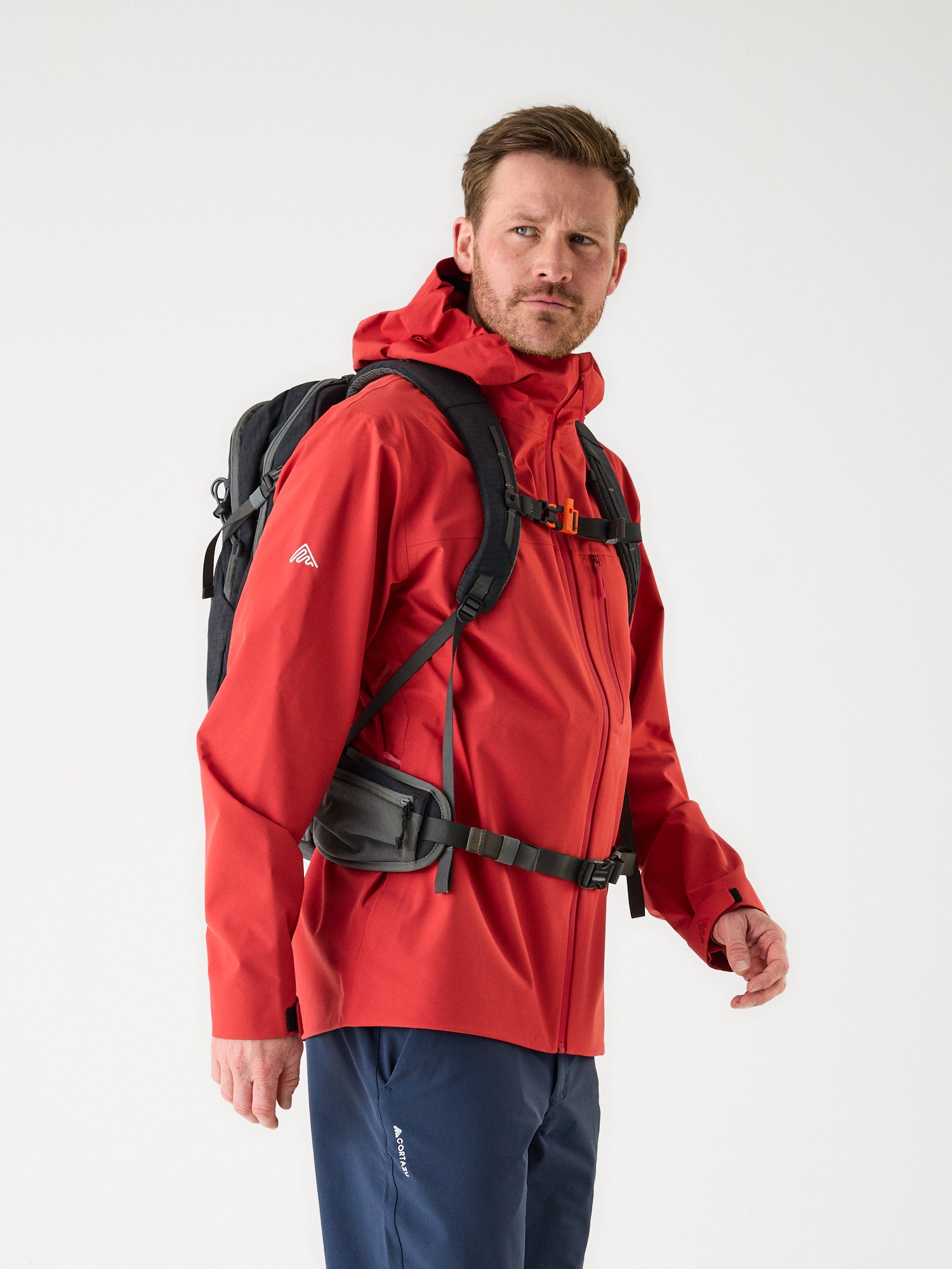AR Hardshell Jacket Red | Men