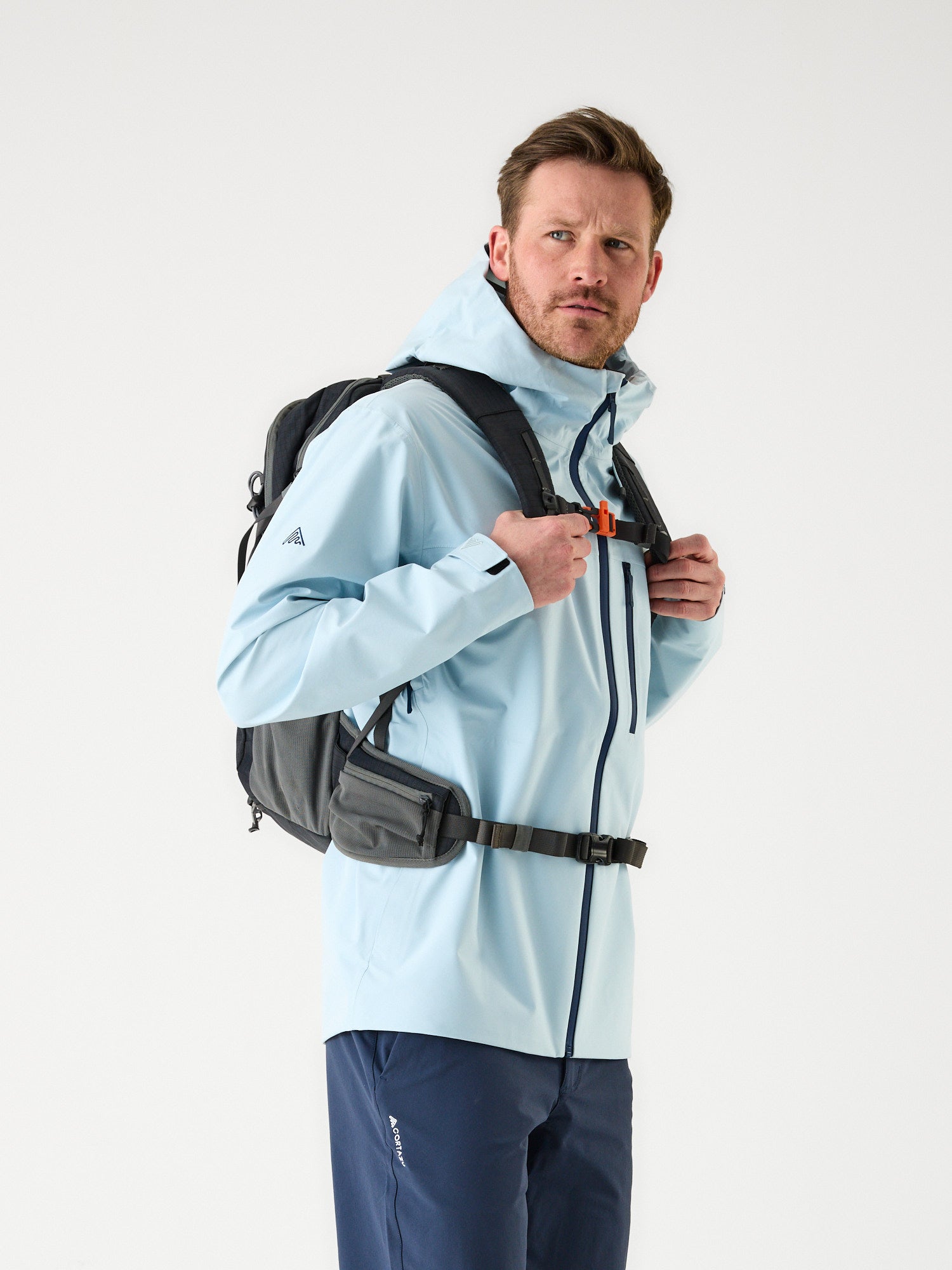 AR Hardshell Jacket Pale Blue | Men