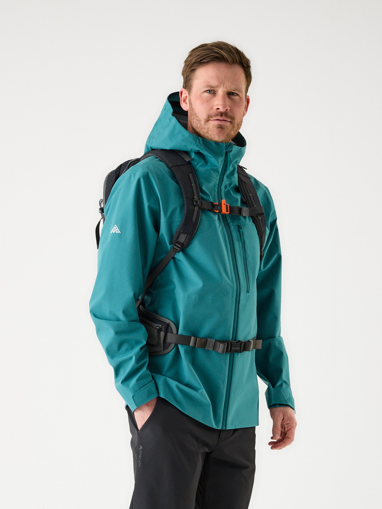 AR Hardshell Jack Teal | Heren