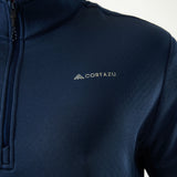 AR Lightweight Fleece Half-Zip 10M Dark Blue | Men