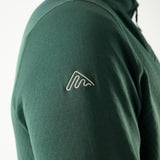 AR Lightweight Fleece Half-Zip 10M Dark Green | Men
