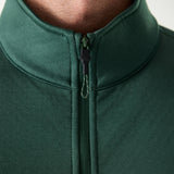 AR Lightweight Fleece Half-Zip 10M Dark Green | Men