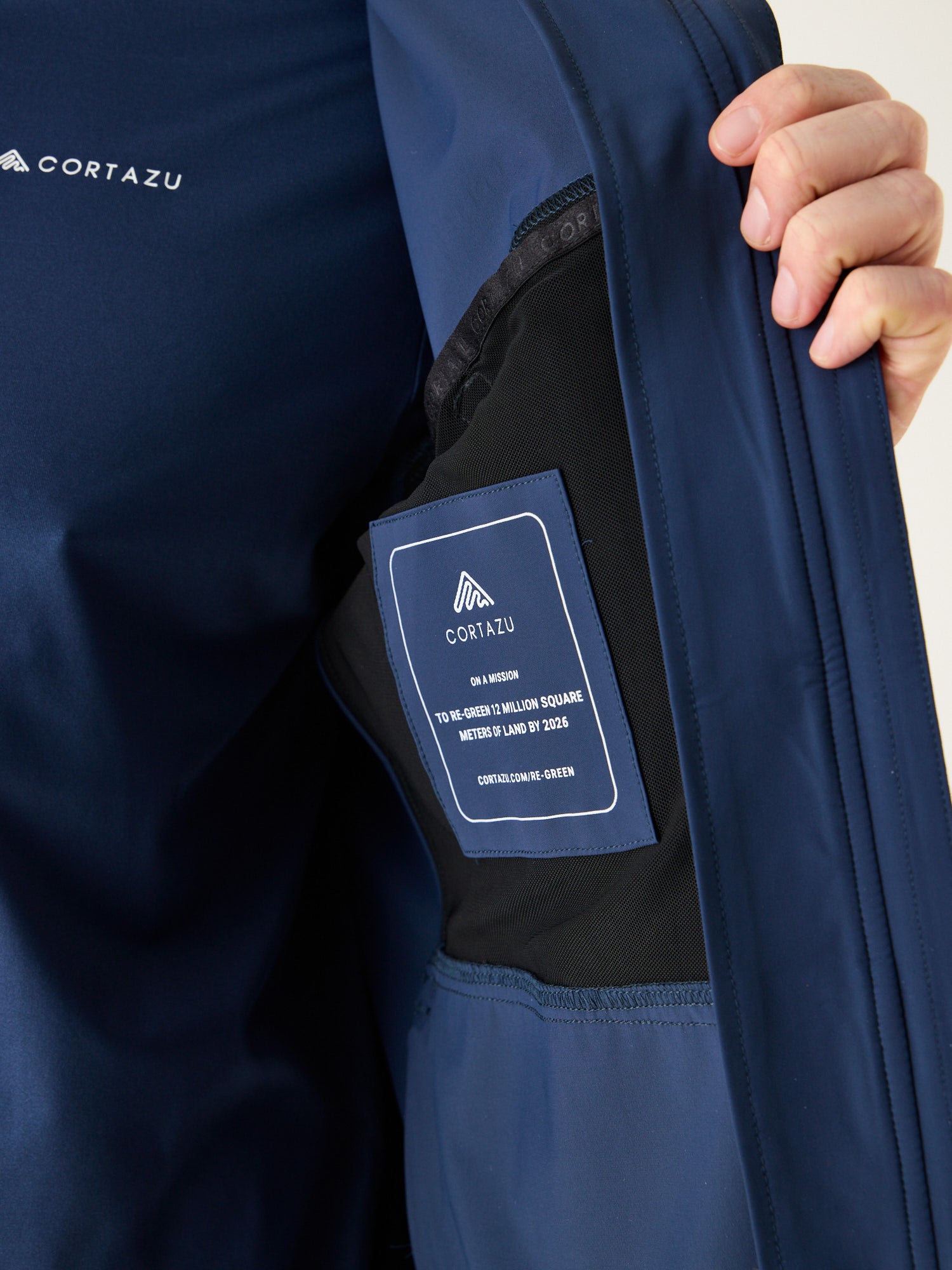AR Active Softshell Jacket Dark Blue | Men