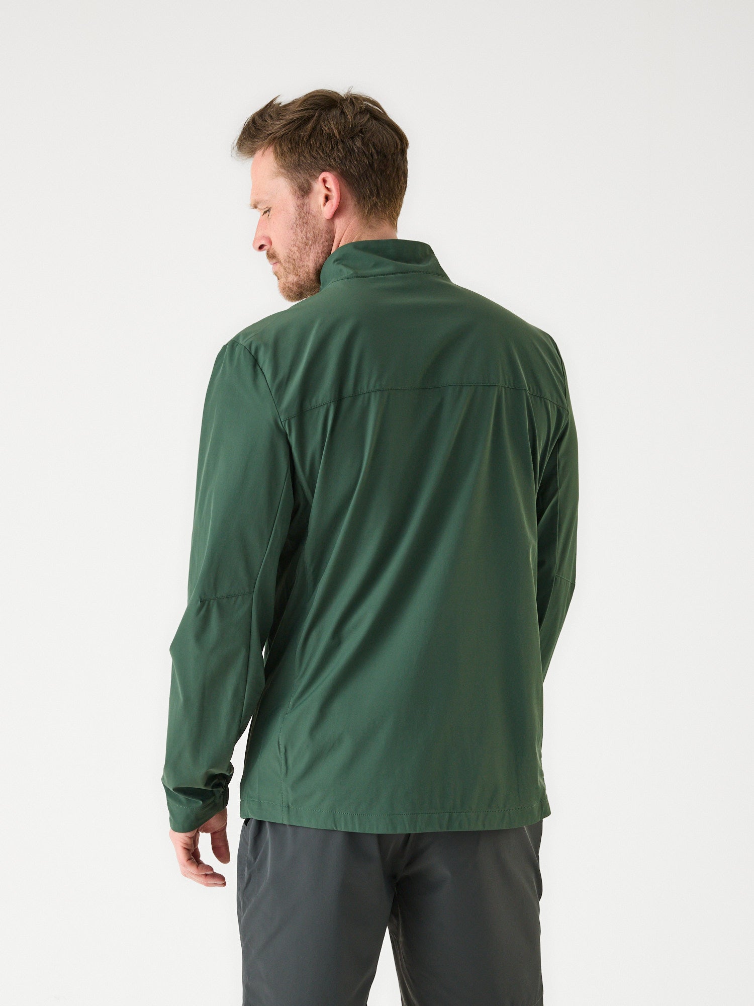 AR Active Softshell Jack Donkergroen | Heren