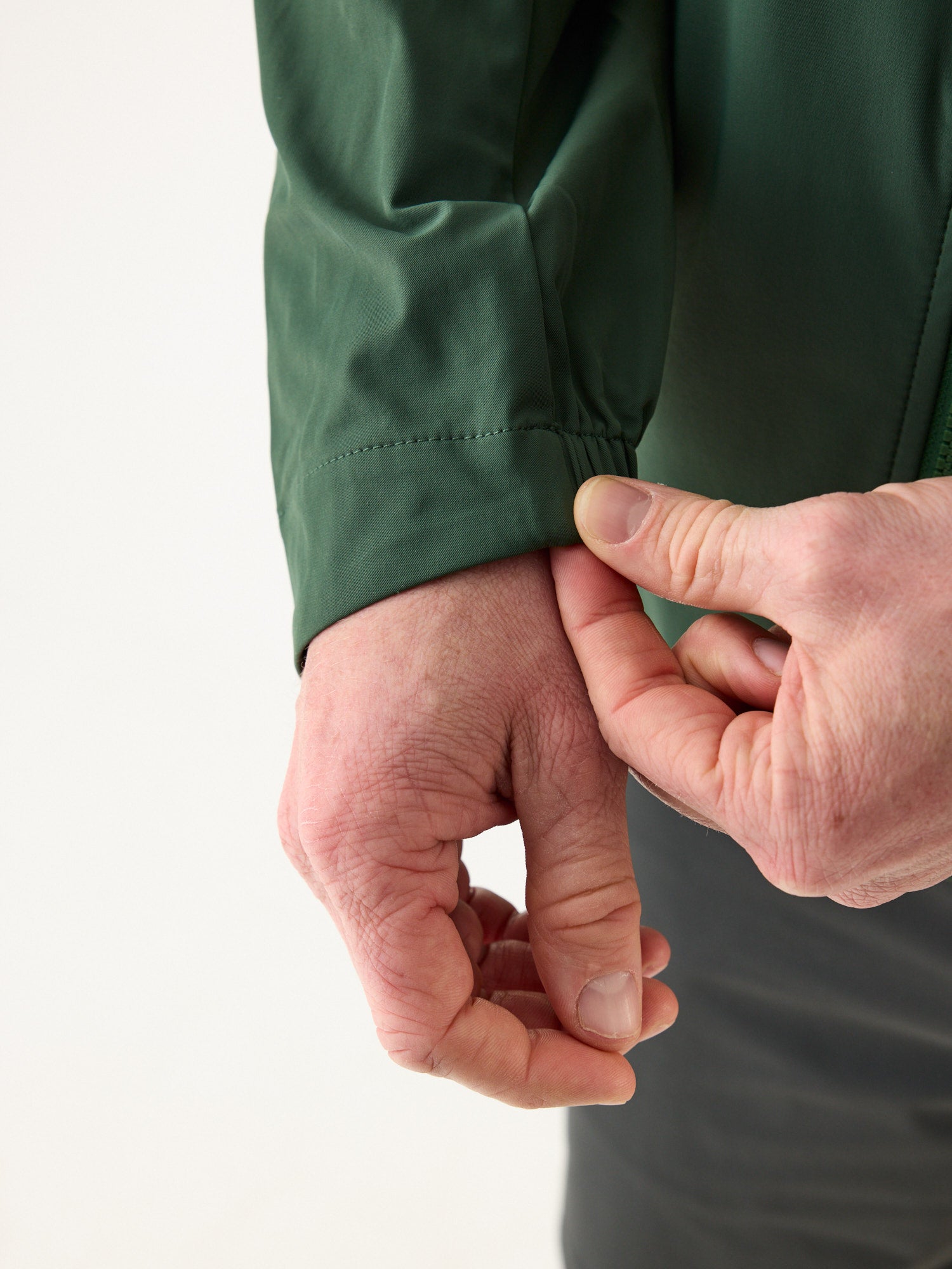 AR Active Softshell Jack Donkergroen | Heren