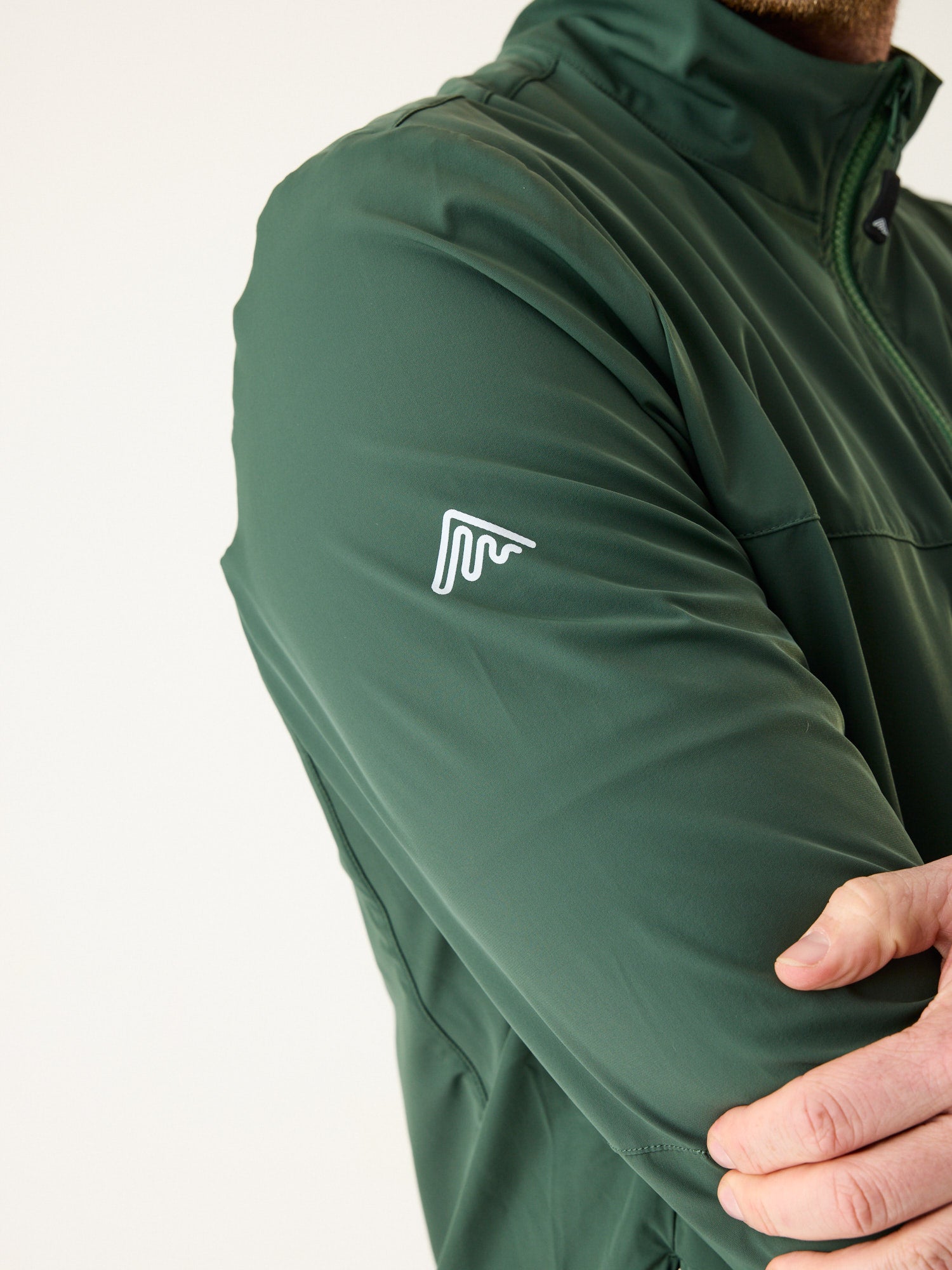 AR Active Softshell Jack Donkergroen | Heren