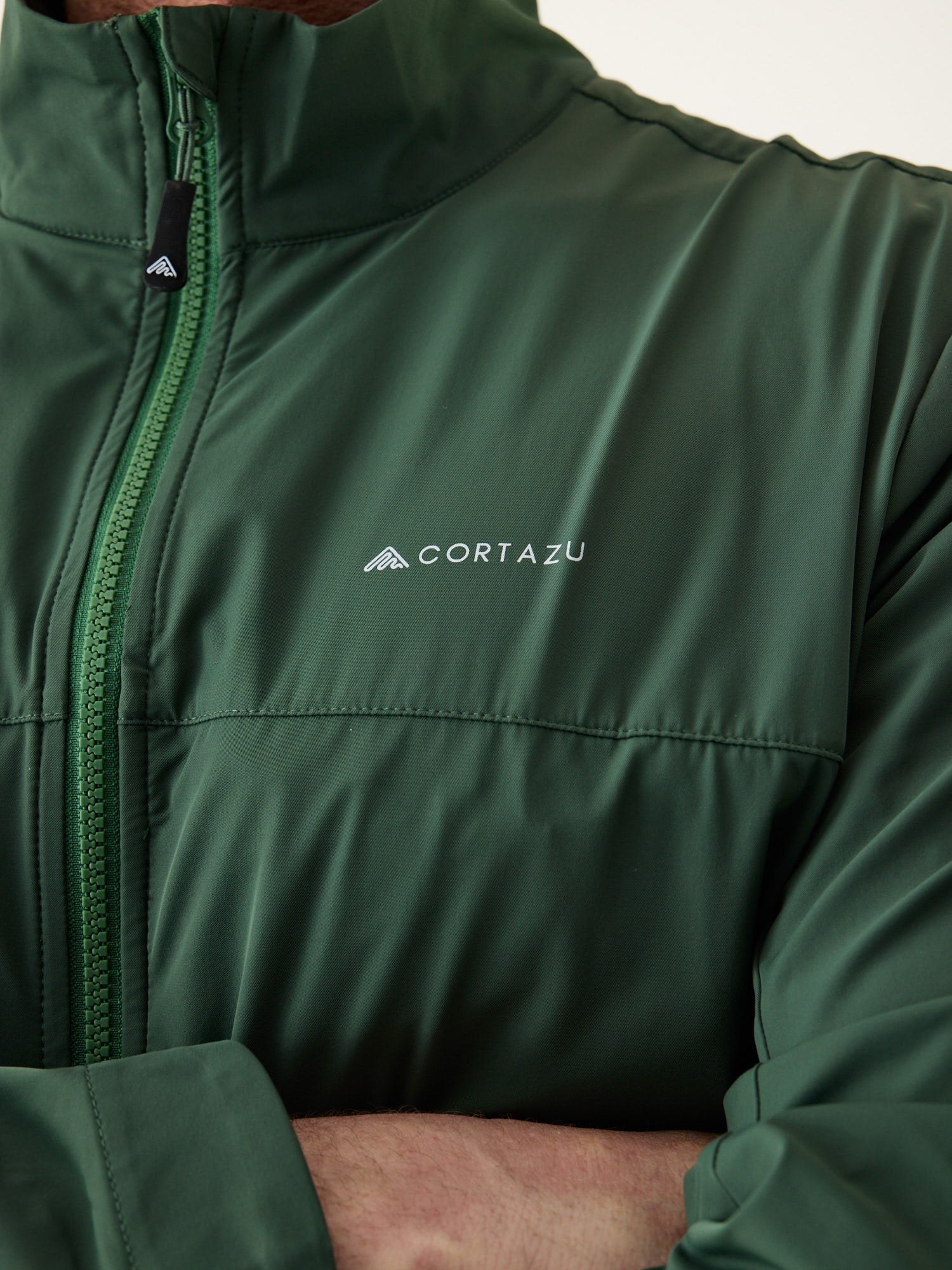 AR Active Softshell Jack Donkergroen | Heren