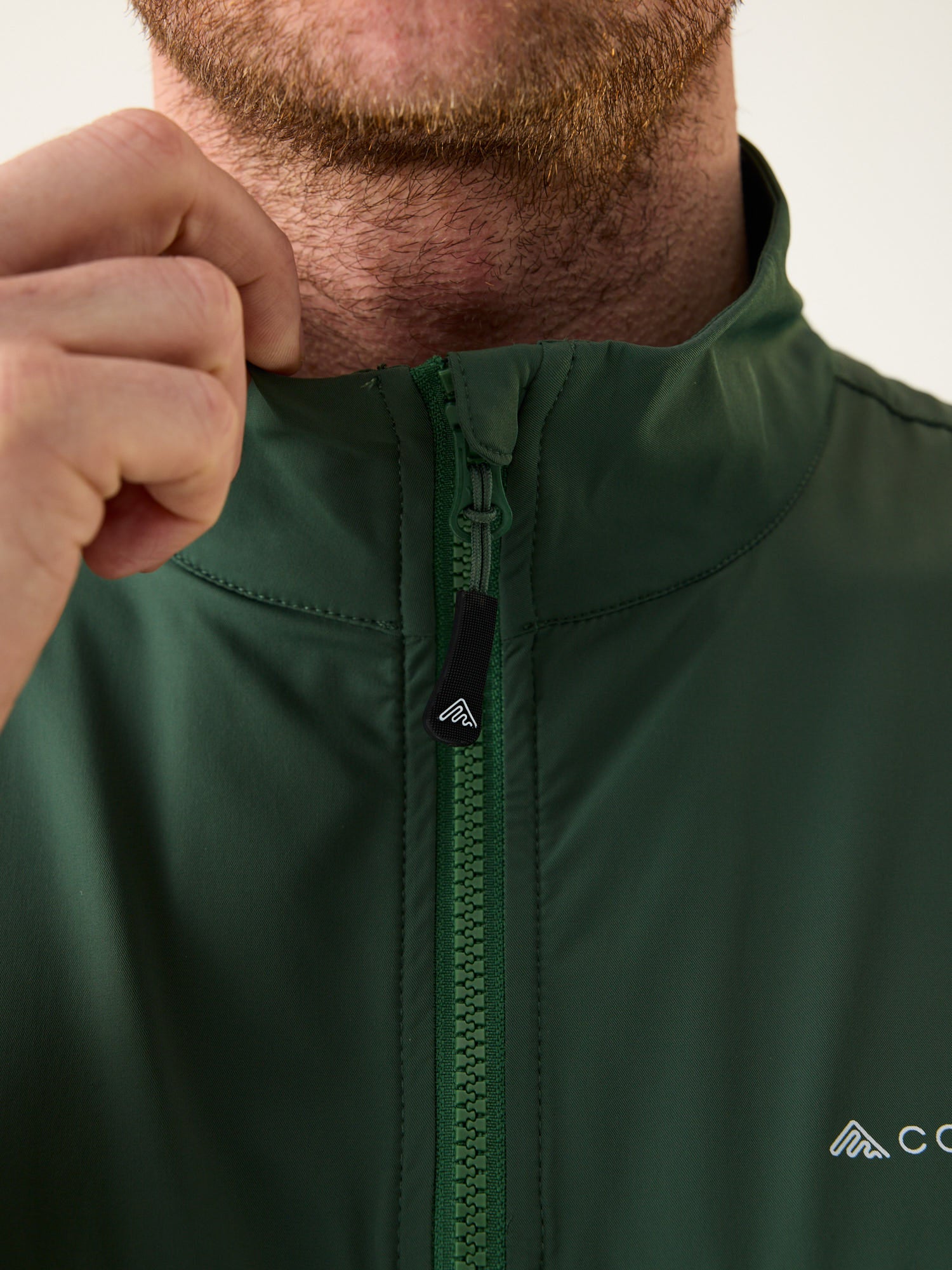 AR Active Softshell Jack Donkergroen | Heren