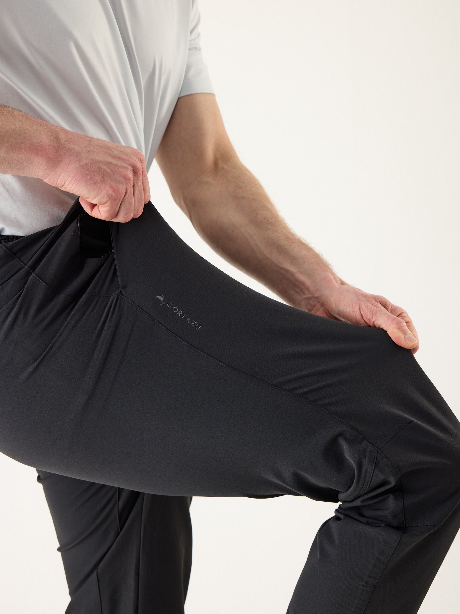 Stretch Pants Black | Men