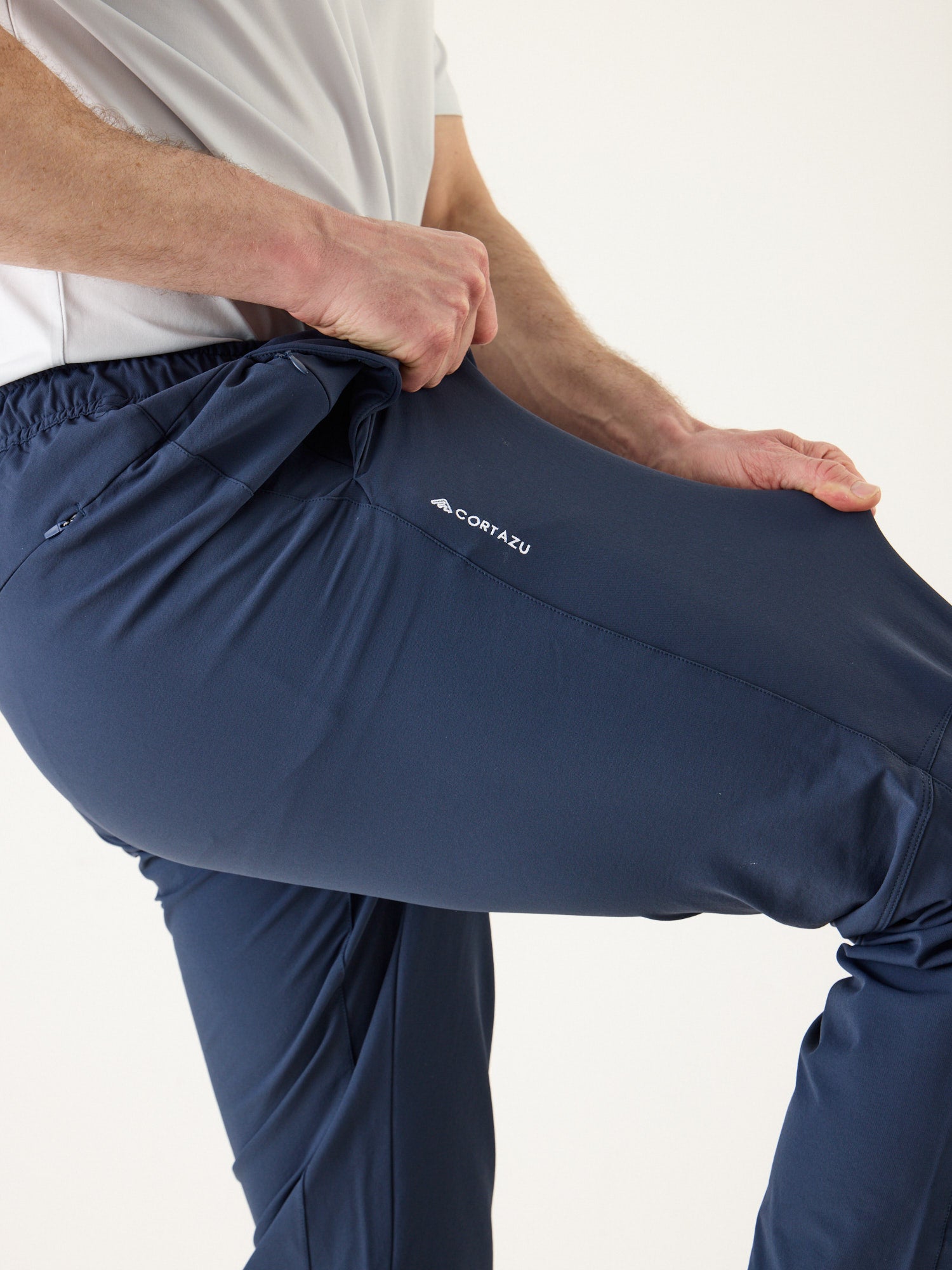 Stretch Pants Dark Blue | Men