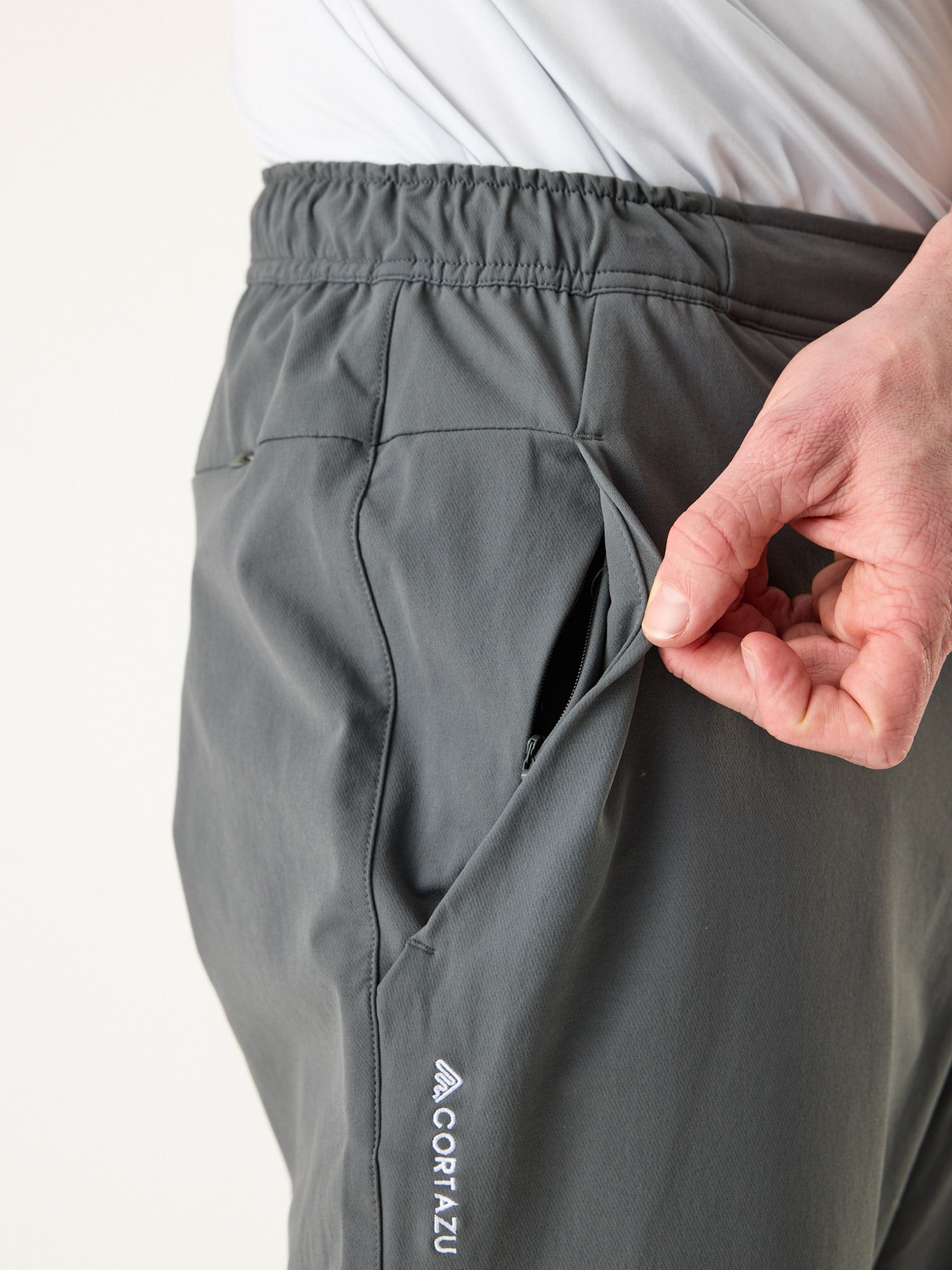 Stretch Pants Grey | Men