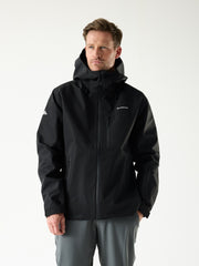 AW Hardshell Jas 10M Zwart | Heren 