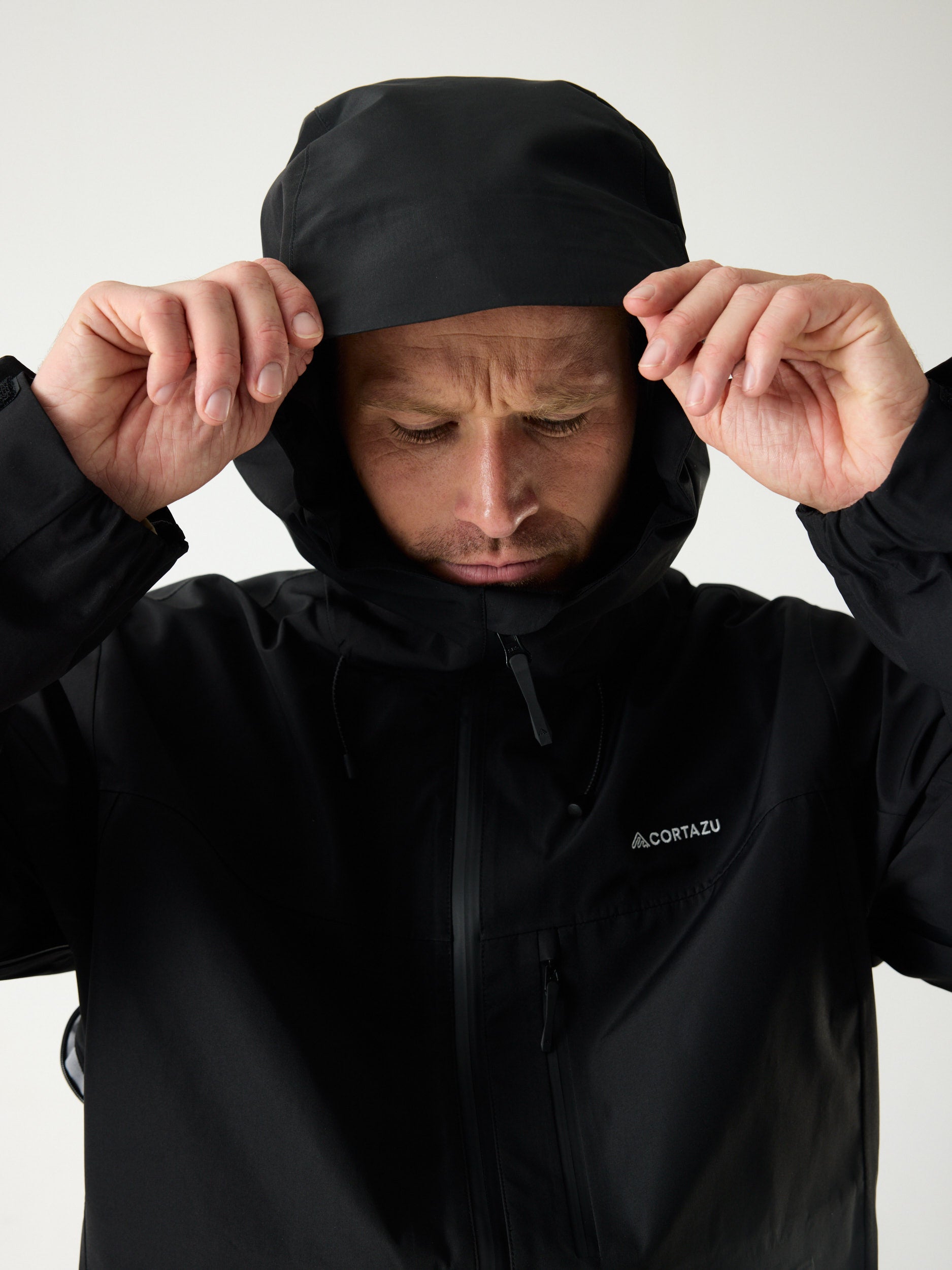 AW Hardshell Jas 10M Zwart | Heren 