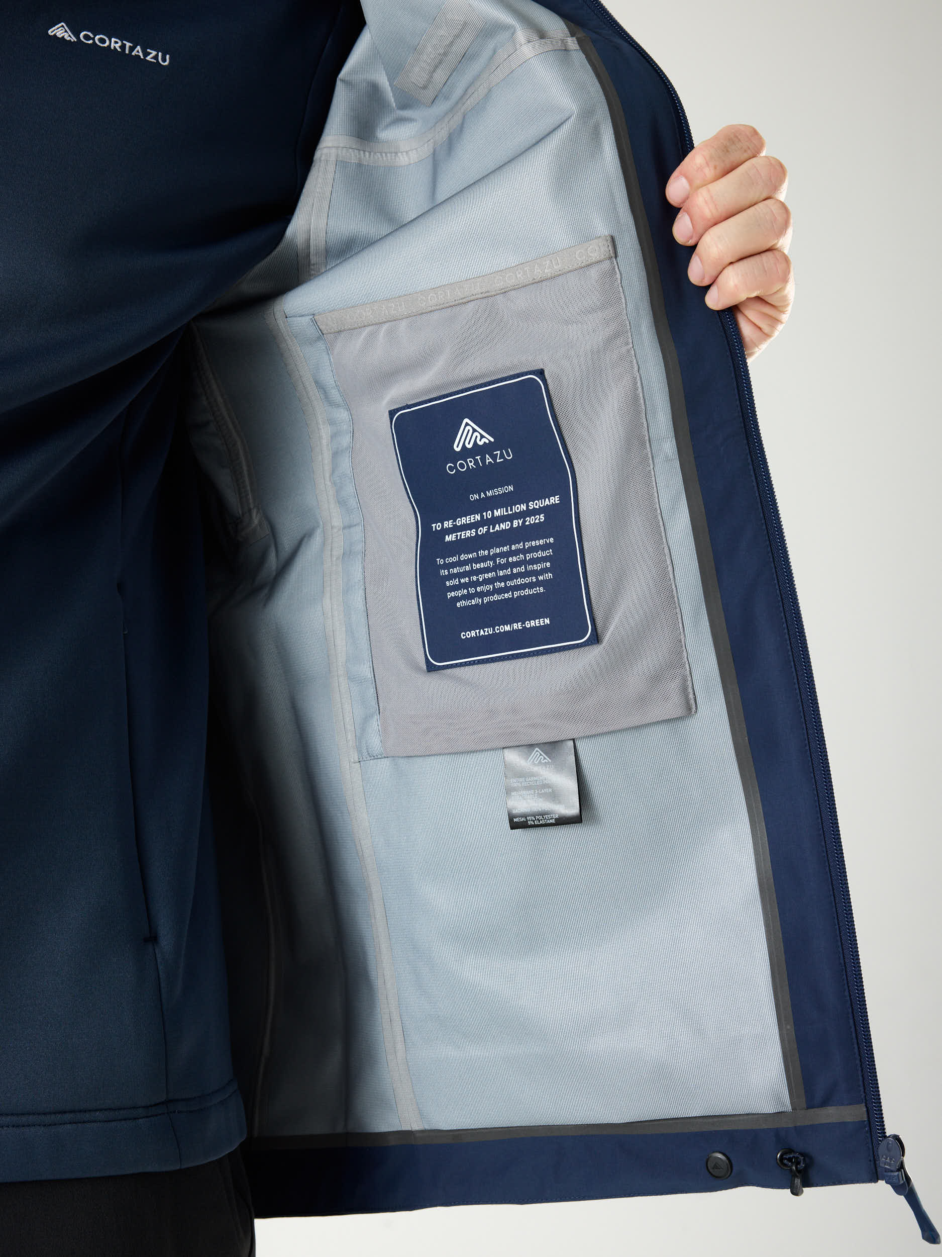 AW Hardshell Jacket 10M Dark Blue | Men