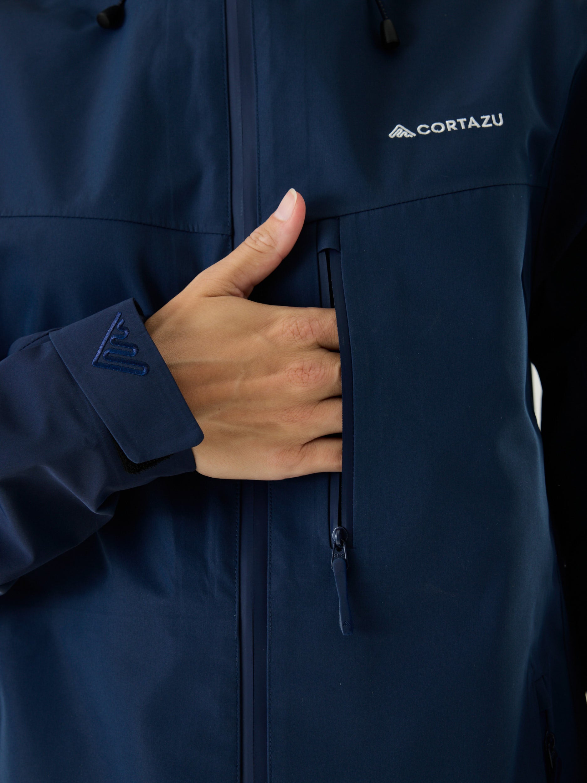 AW Hardshell Jacket 10M Dark Blue | Women