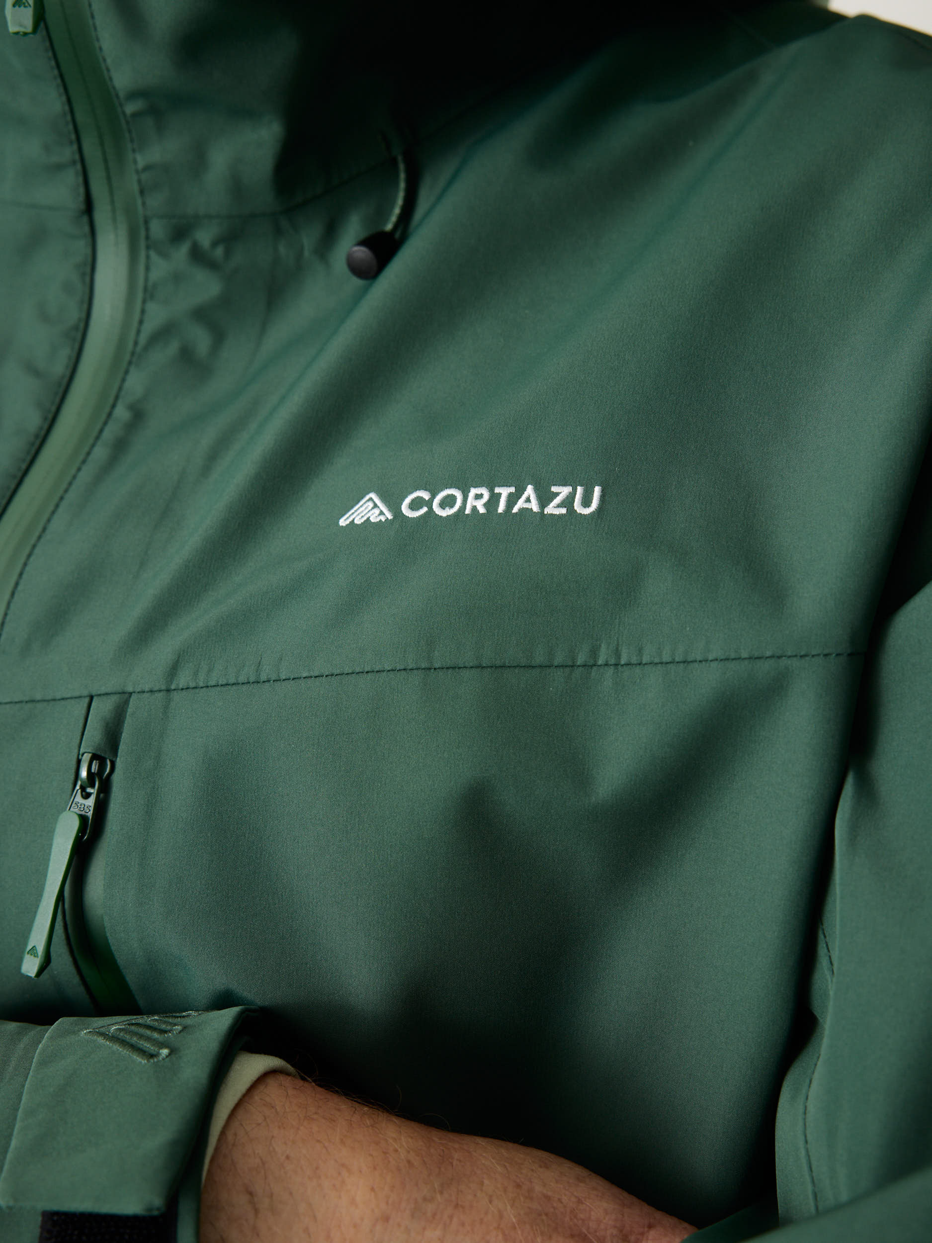 AW Hardshell Jacket 10M Donkergroen | Heren
