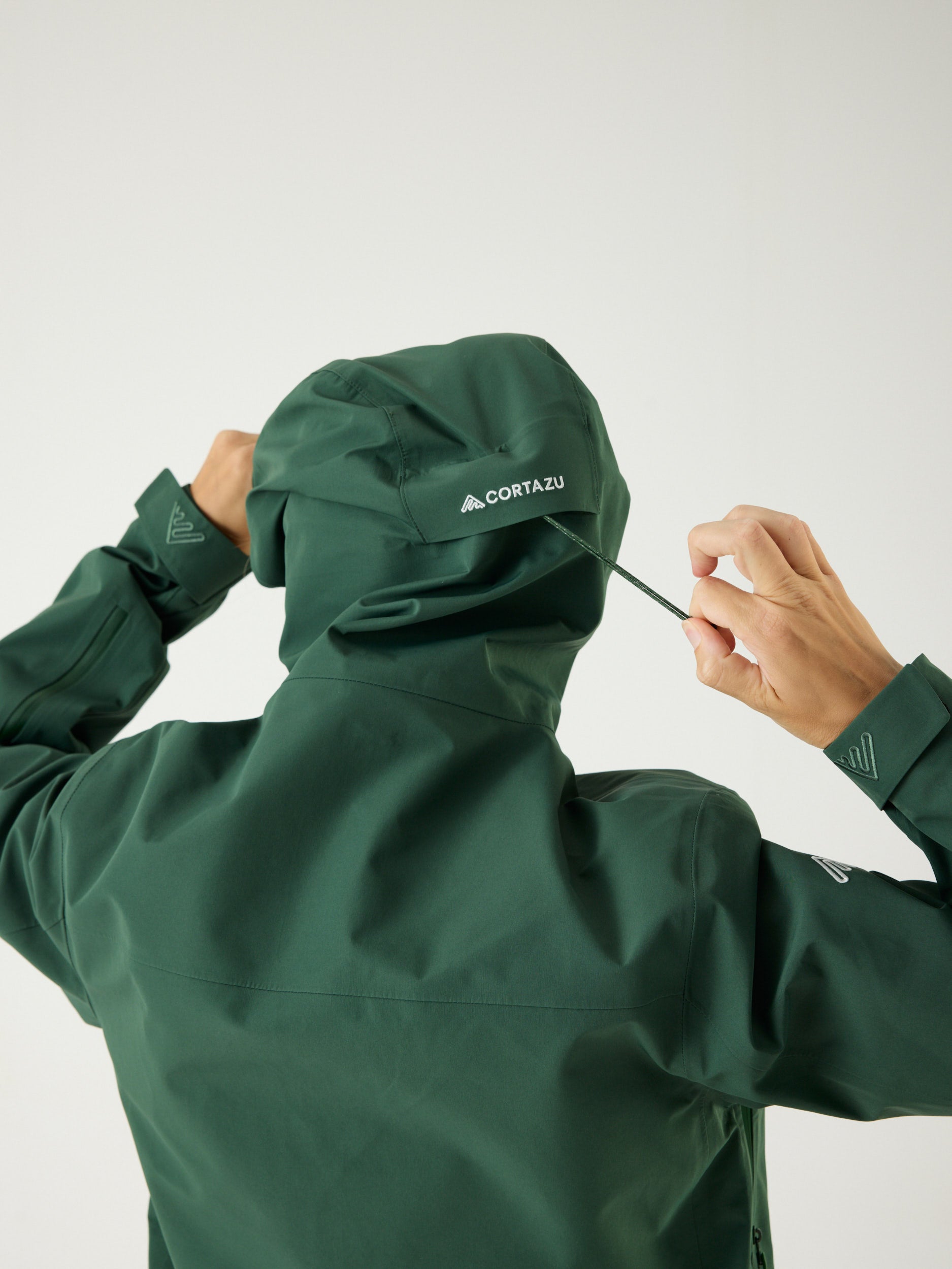 AW Hardshell Jacket 10M Dark Green | Women