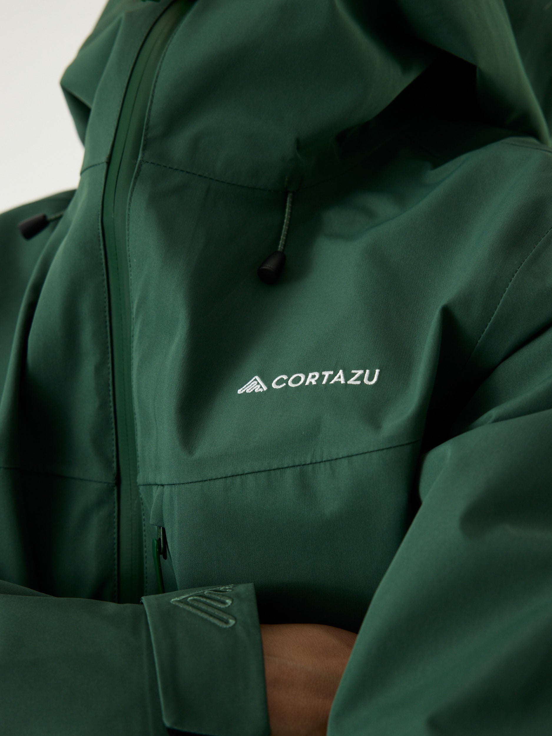 AW Hardshell Jacket 10M Dark Green | Women