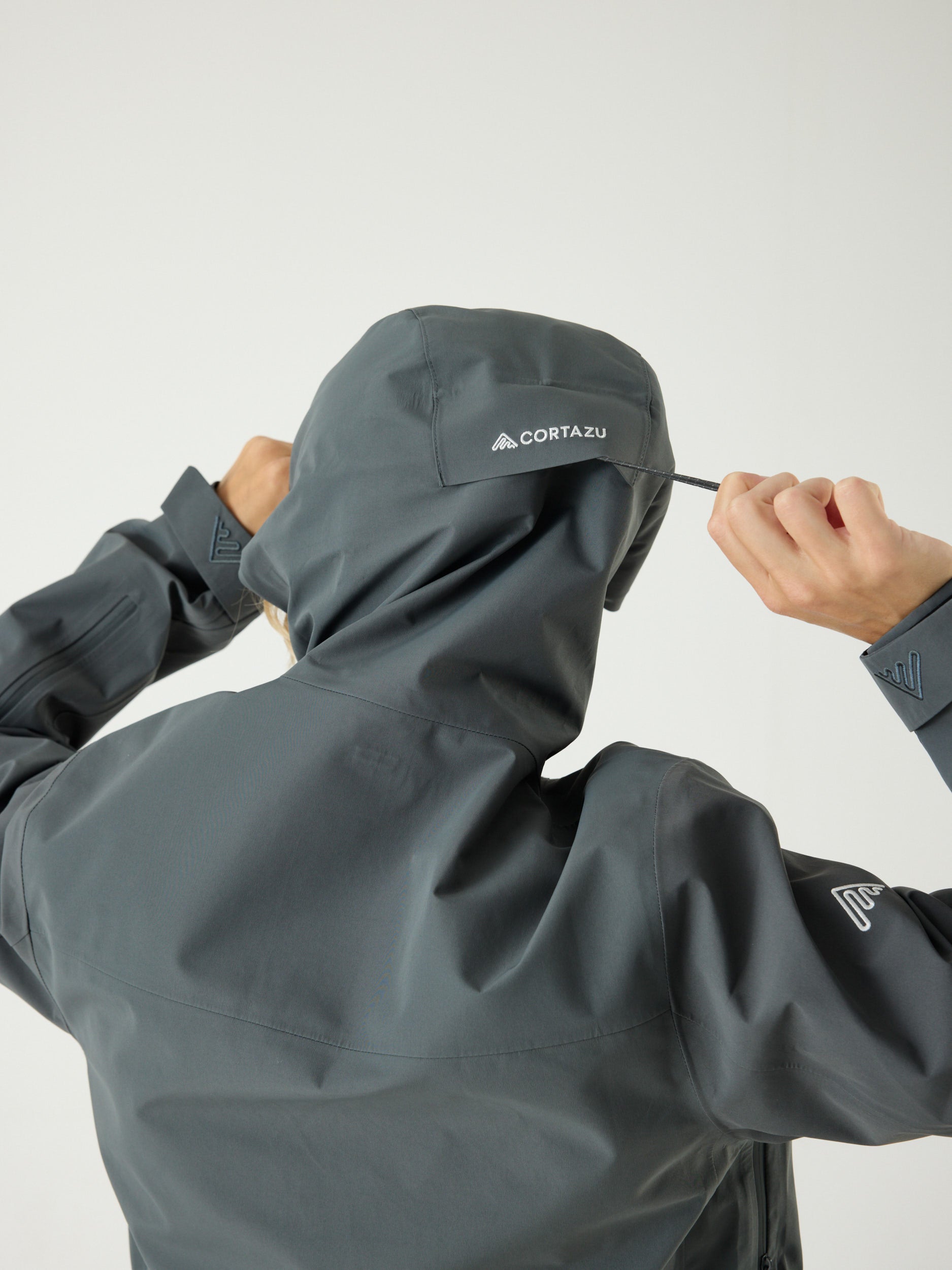 AW Hardshell Jacket 10M Mid Grey | Women
