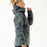 AW Hardshell Jacket 10M Mid Grey | Women