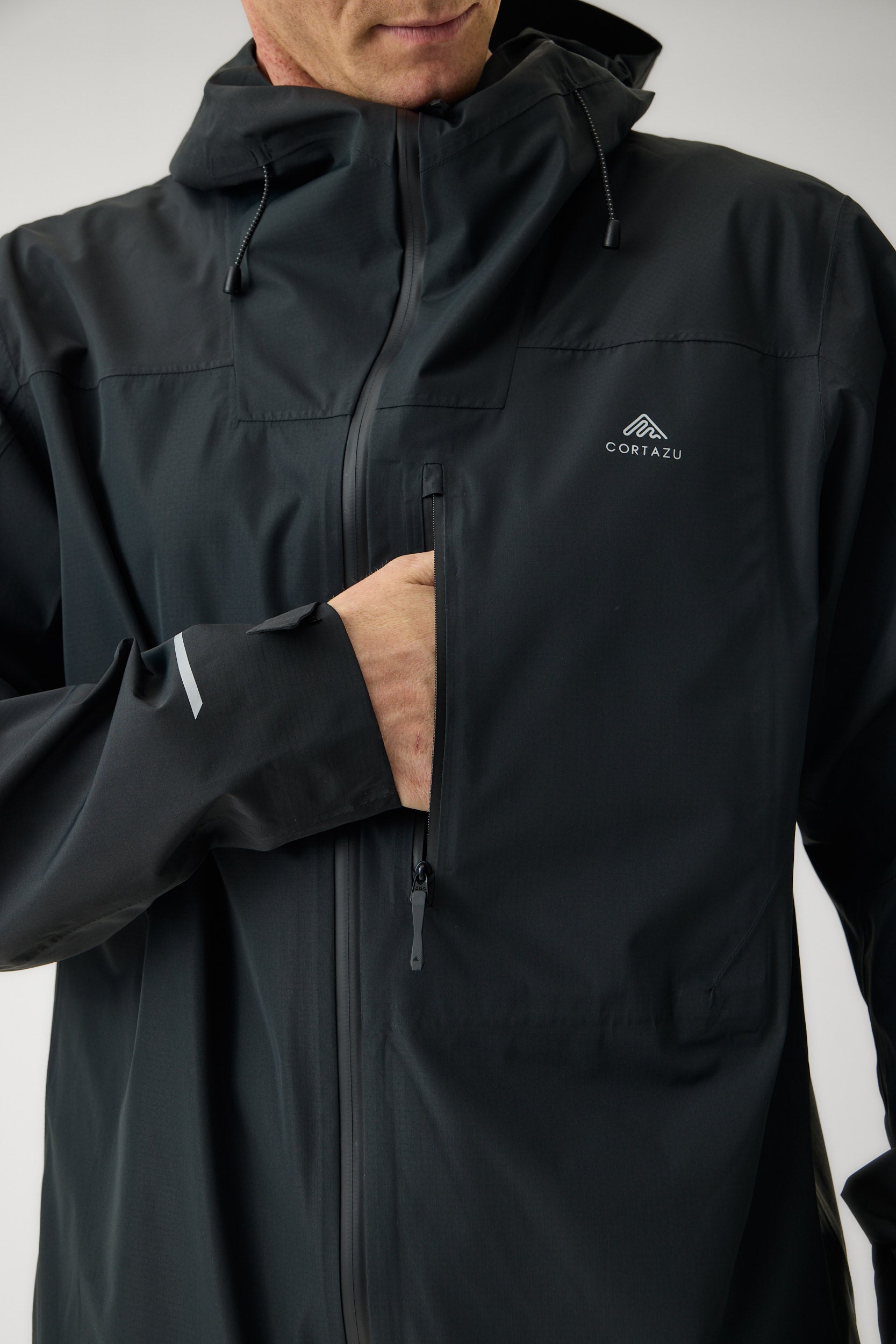 Aero regenjas zwart | Heren